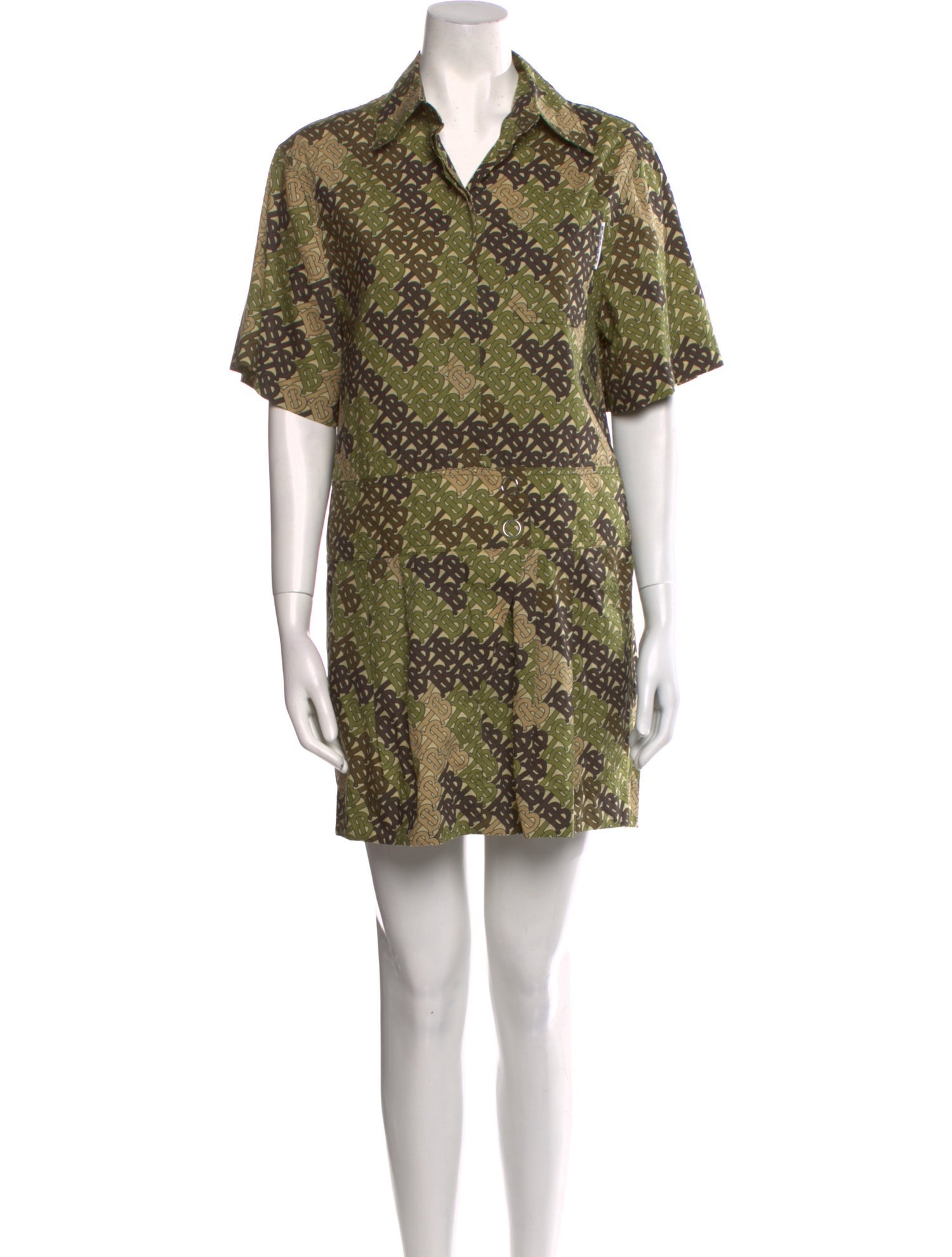 Burberry Printed Mini Dress