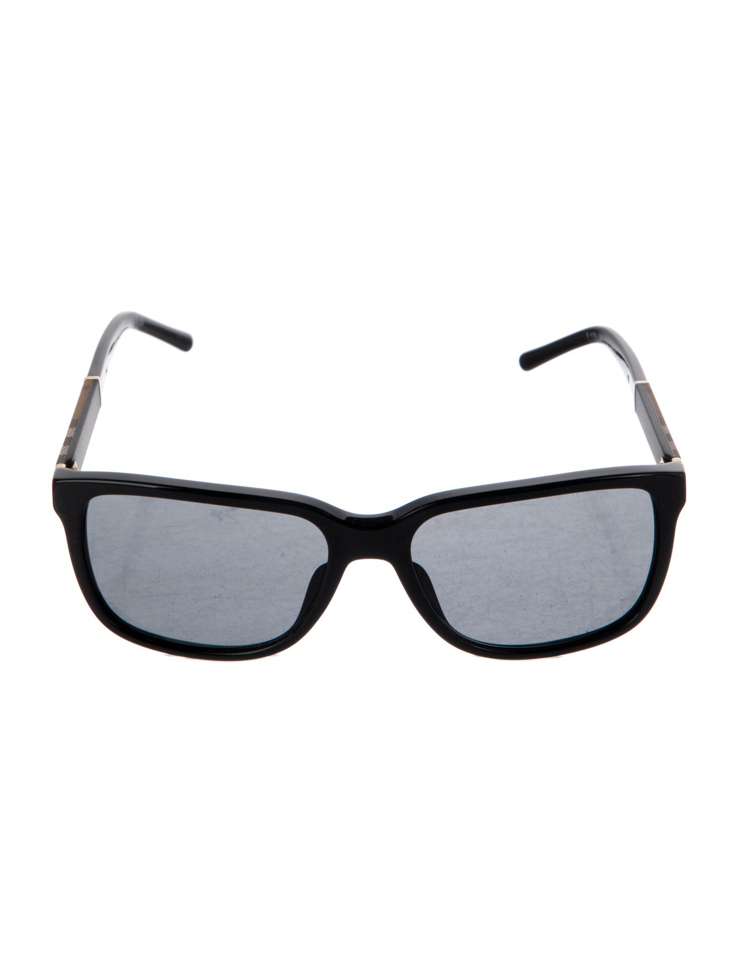 Burberry Nova Check Pattern Wayfarer Sunglasses