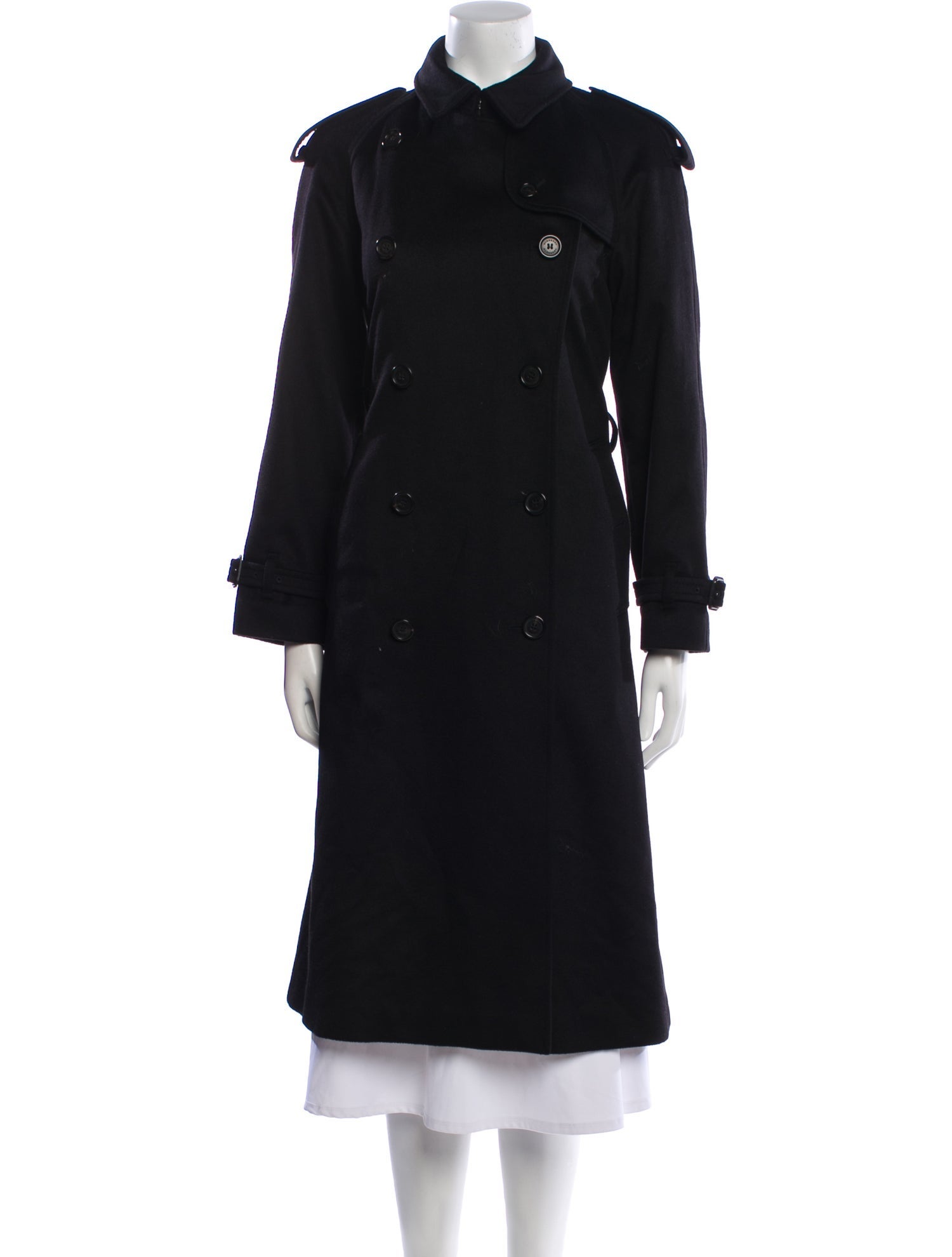 Burberry Cashmere Trench Coat