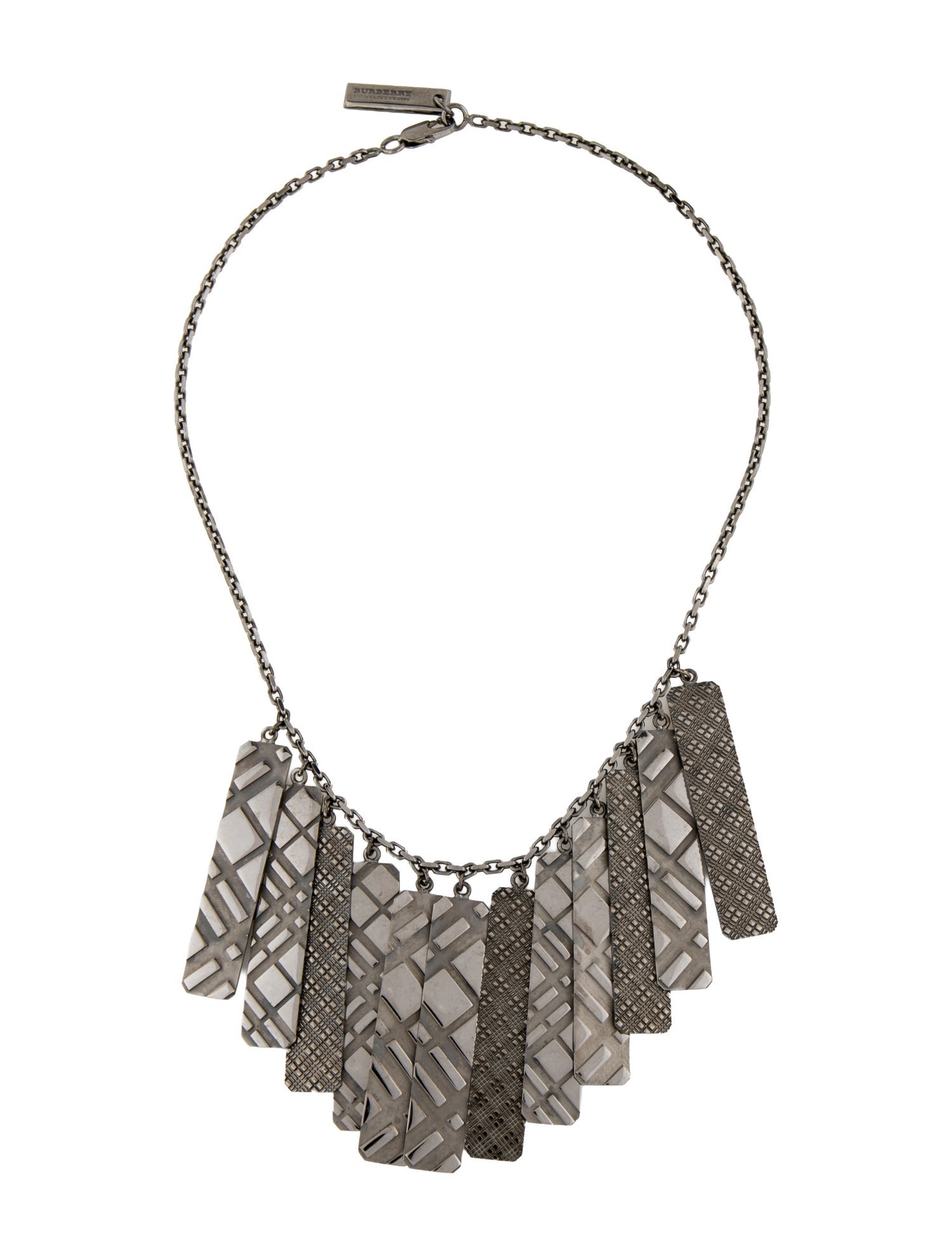 Burberry Tag Collar Necklace