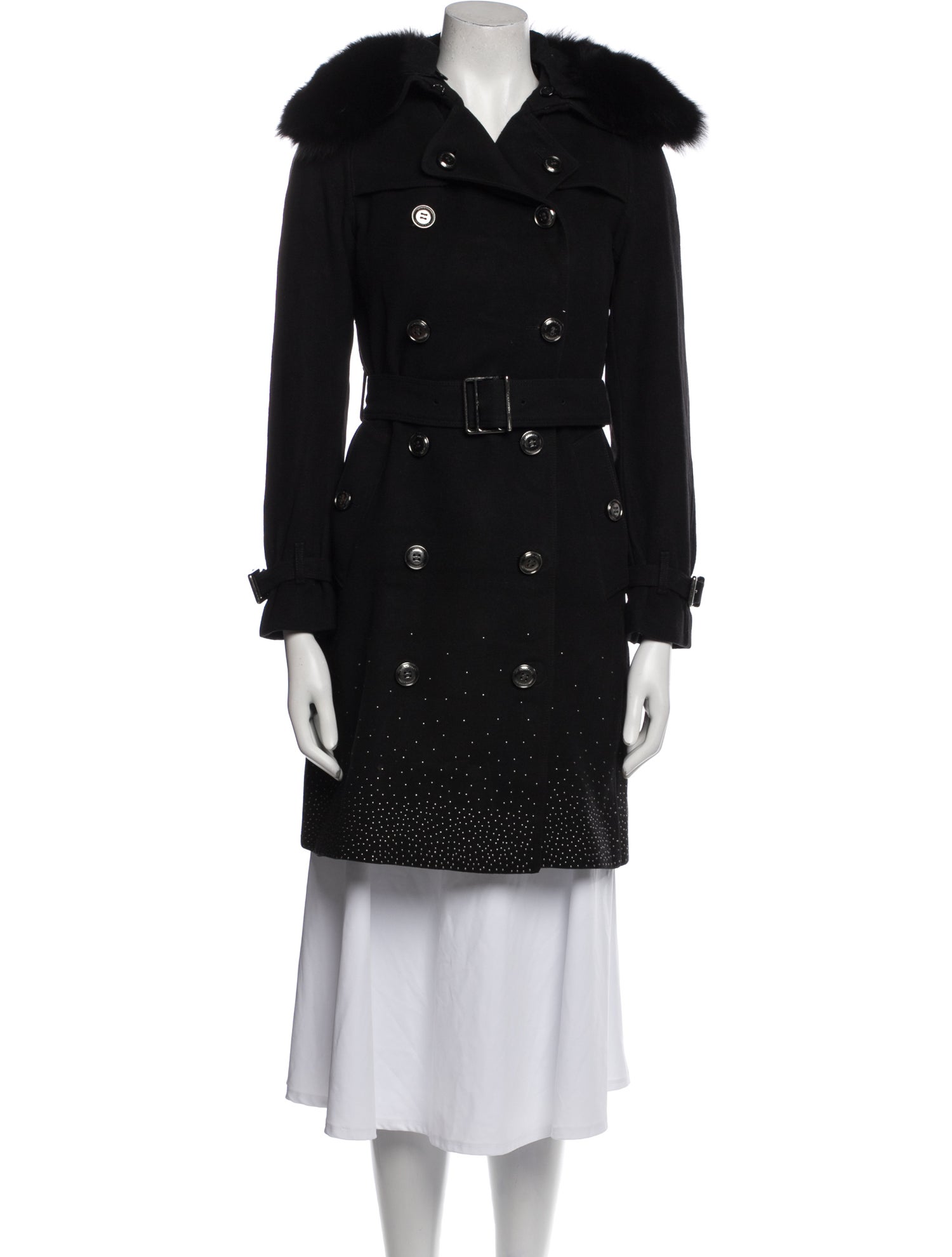 Burberry Wool Trench Coat