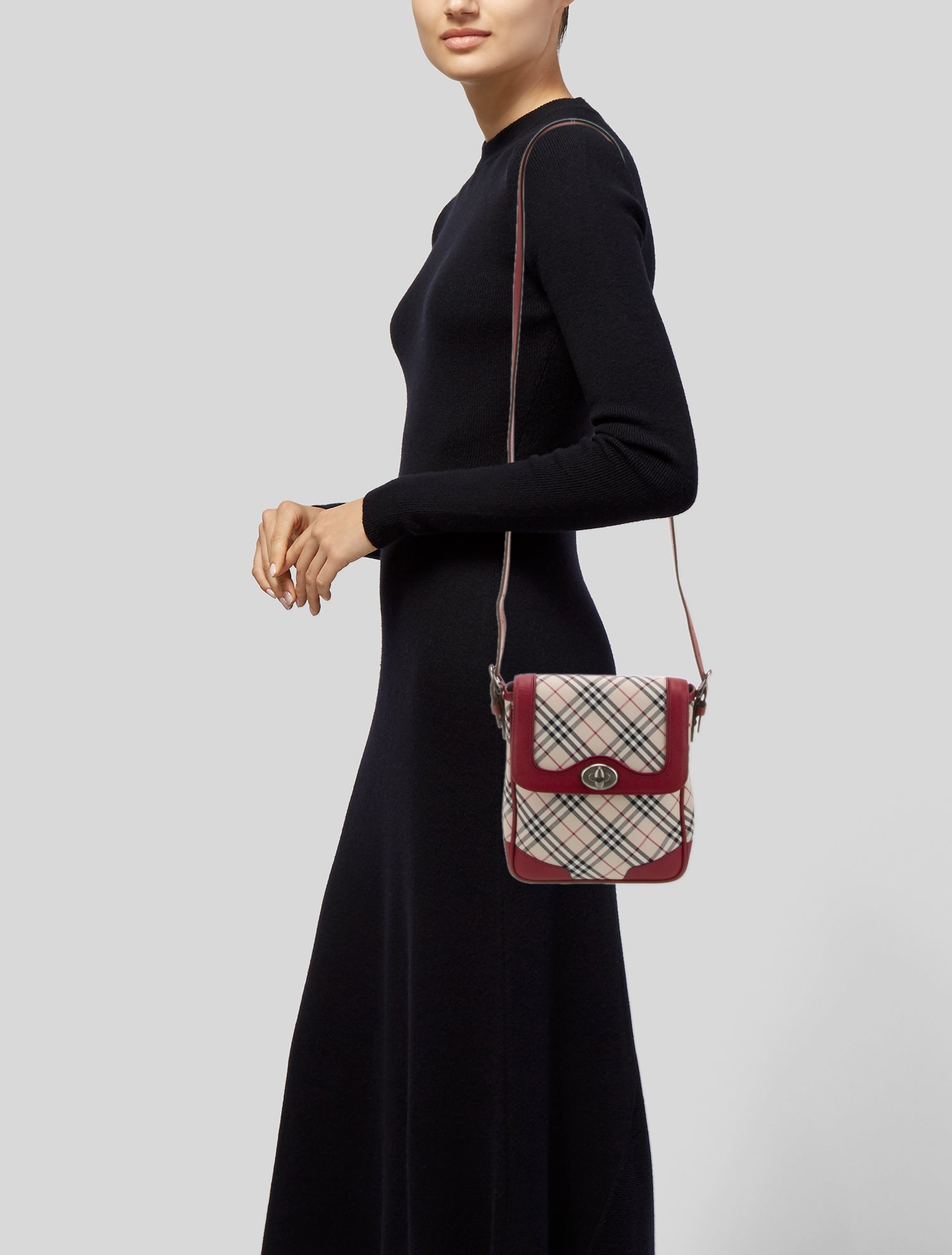 Burberry Canvas Shoulder Bag