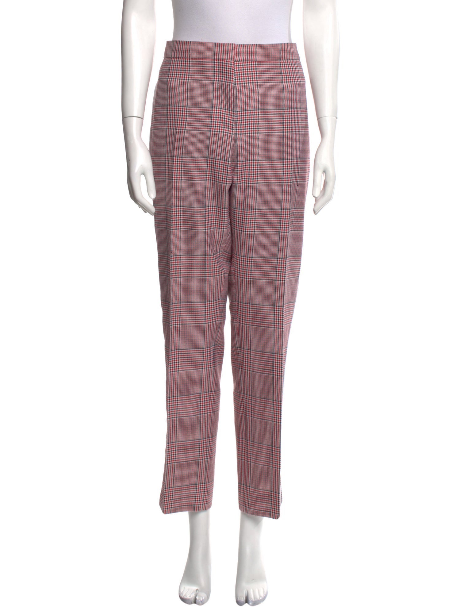 Burberry Virgin Wool Straight Leg Pants