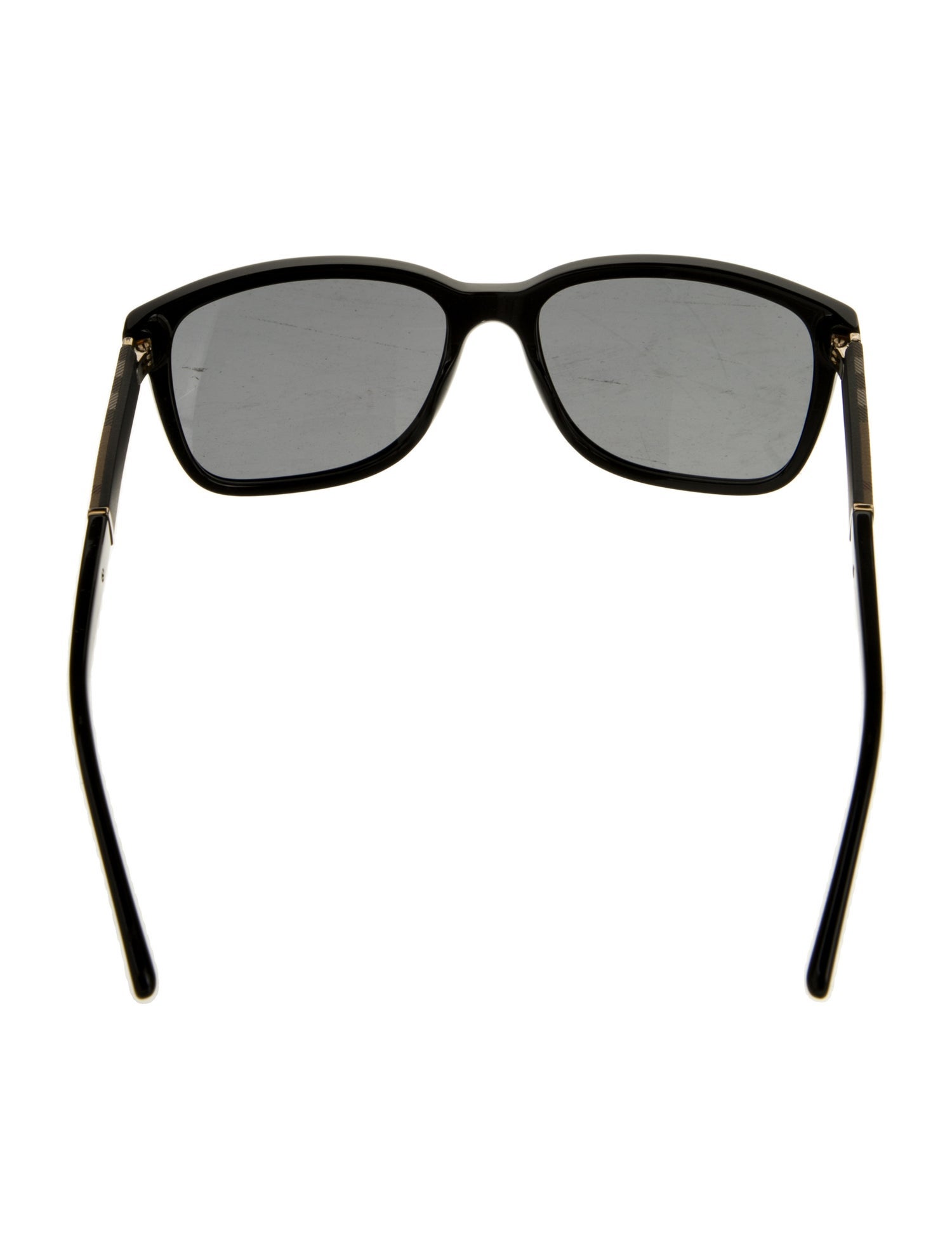 Burberry Exploded Check Pattern Wayfarer Sunglasses