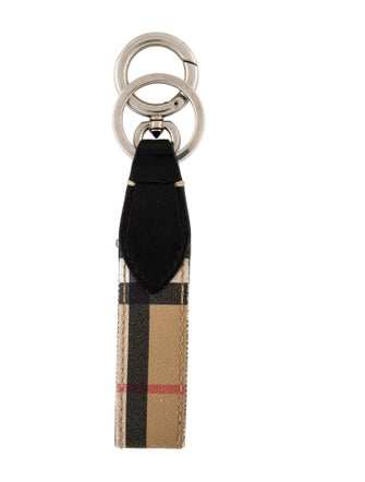 Burberry Patterned Keychain