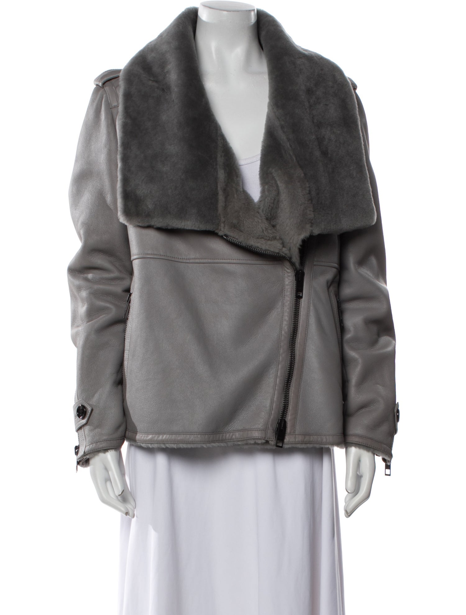 Burberry Shearling Fur Jacket