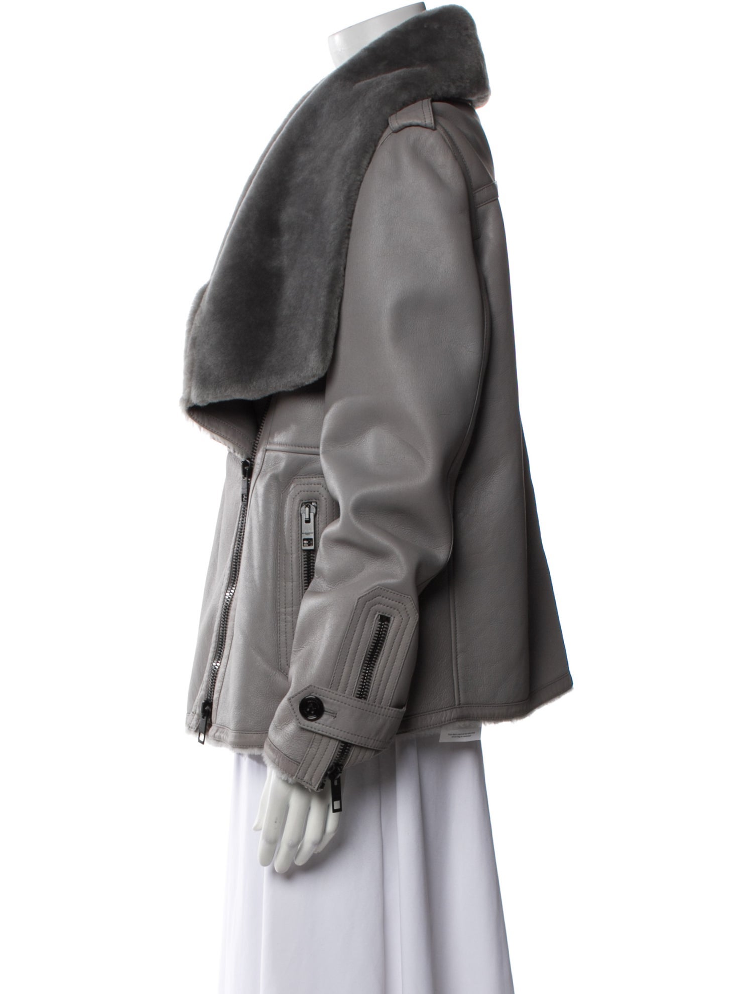 Burberry Shearling Fur Jacket