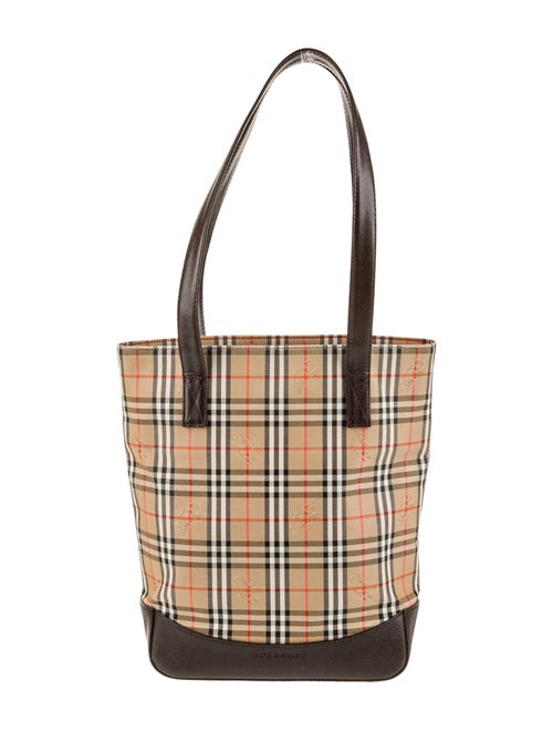 Burberry Canvas Bucket Bag
