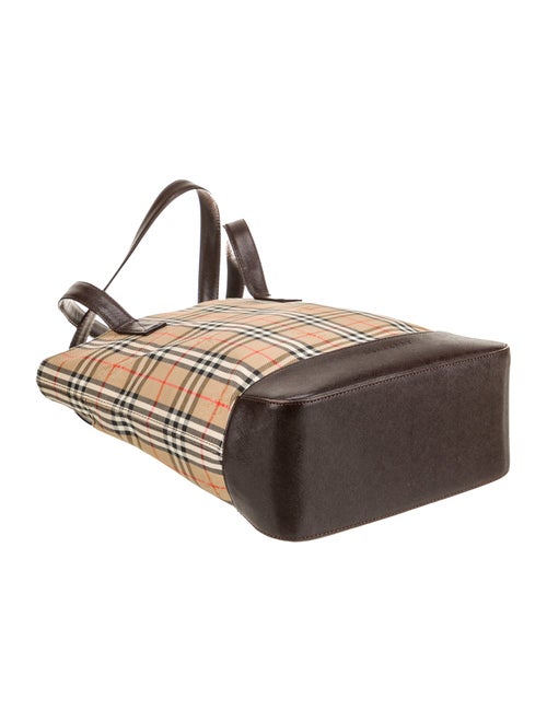 Burberry Canvas Bucket Bag