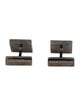Burberry Resin Check Frame Cufflinks