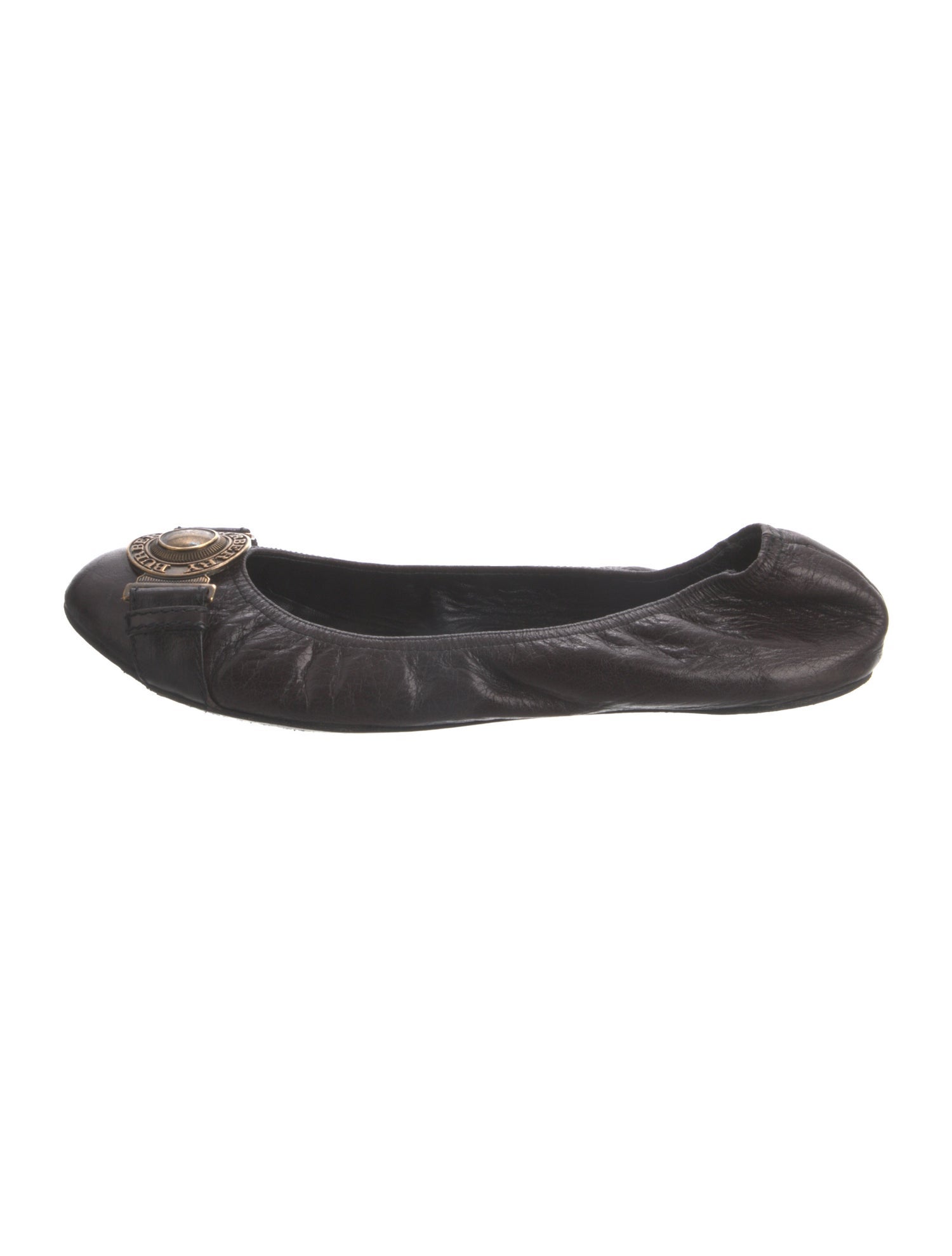 Burberry Leather Ballet Flats