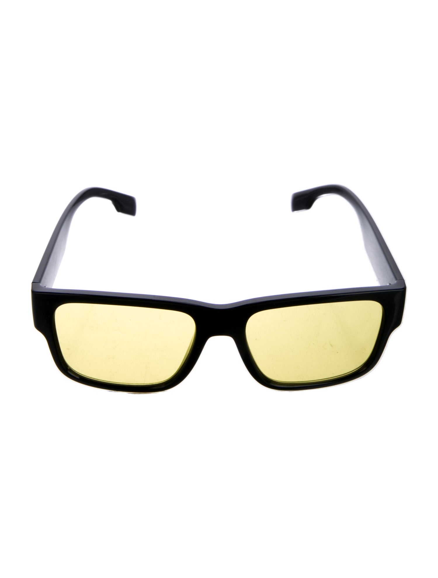 Burberry House Check Pattern Square Sunglasses