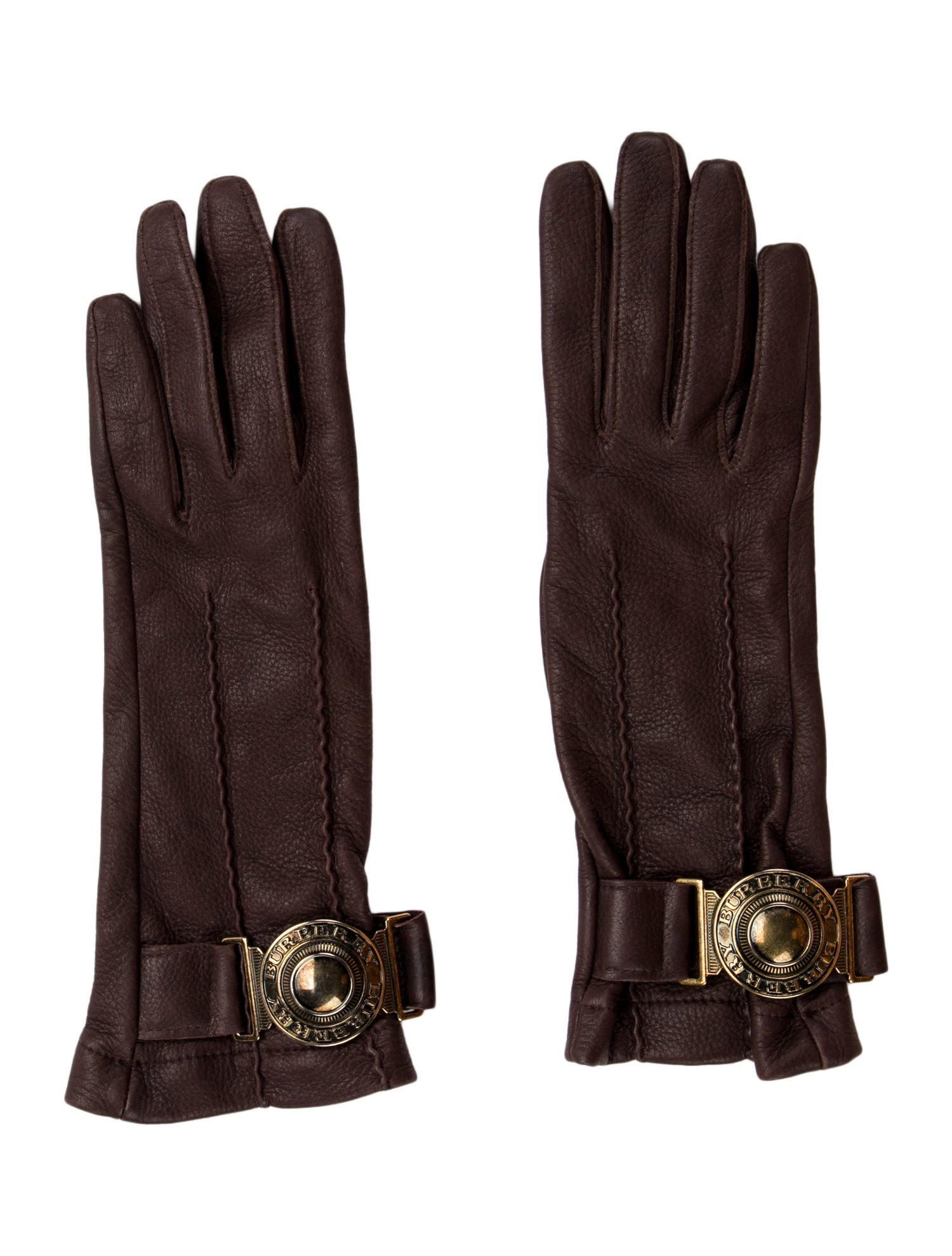 Burberry Leather Gloves