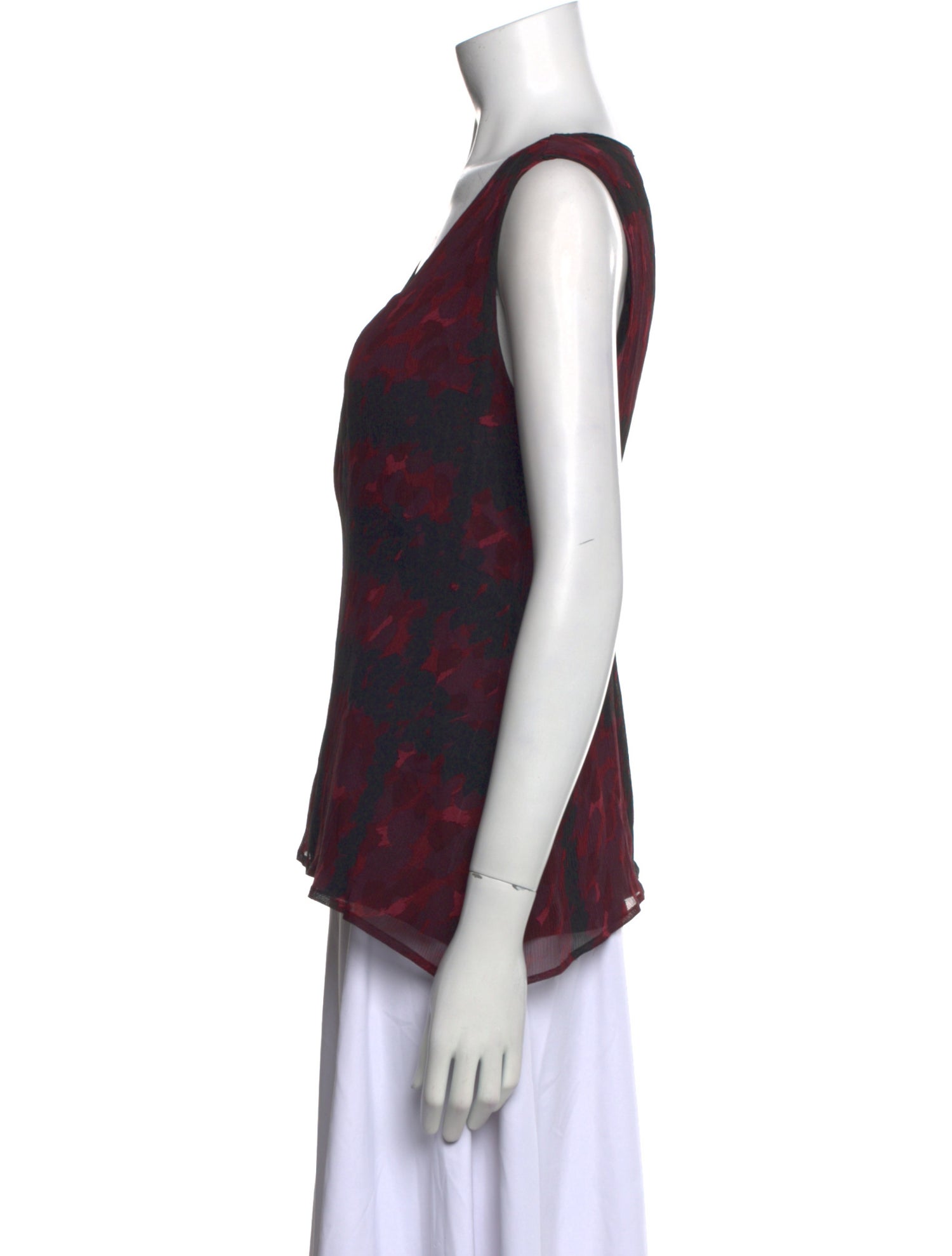 Burberry London Silk Printed Top