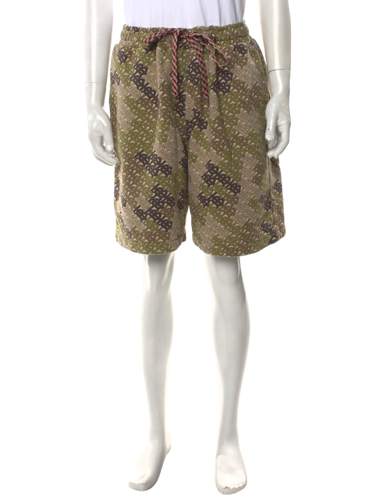 Burberry TB Monogram Jogger Shorts