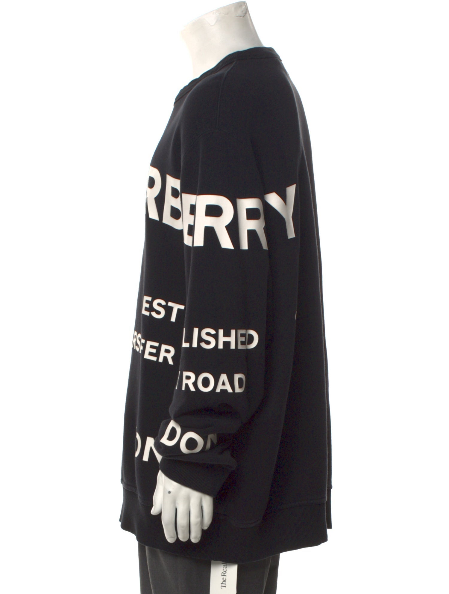 Burberry Graphic Print Crew Neck Sweatshirt