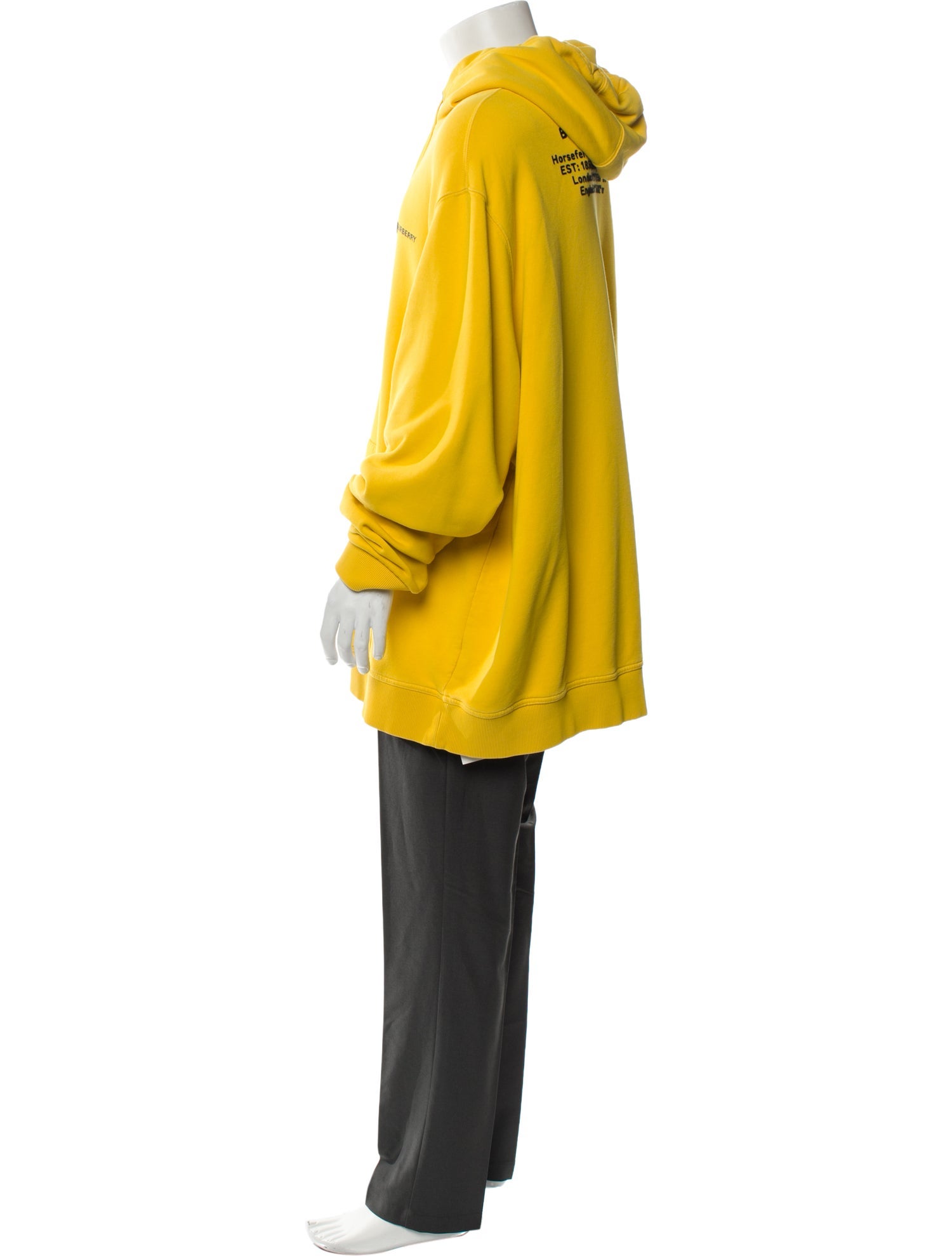 Burberry V-Neck Long Sleeve Hoodie