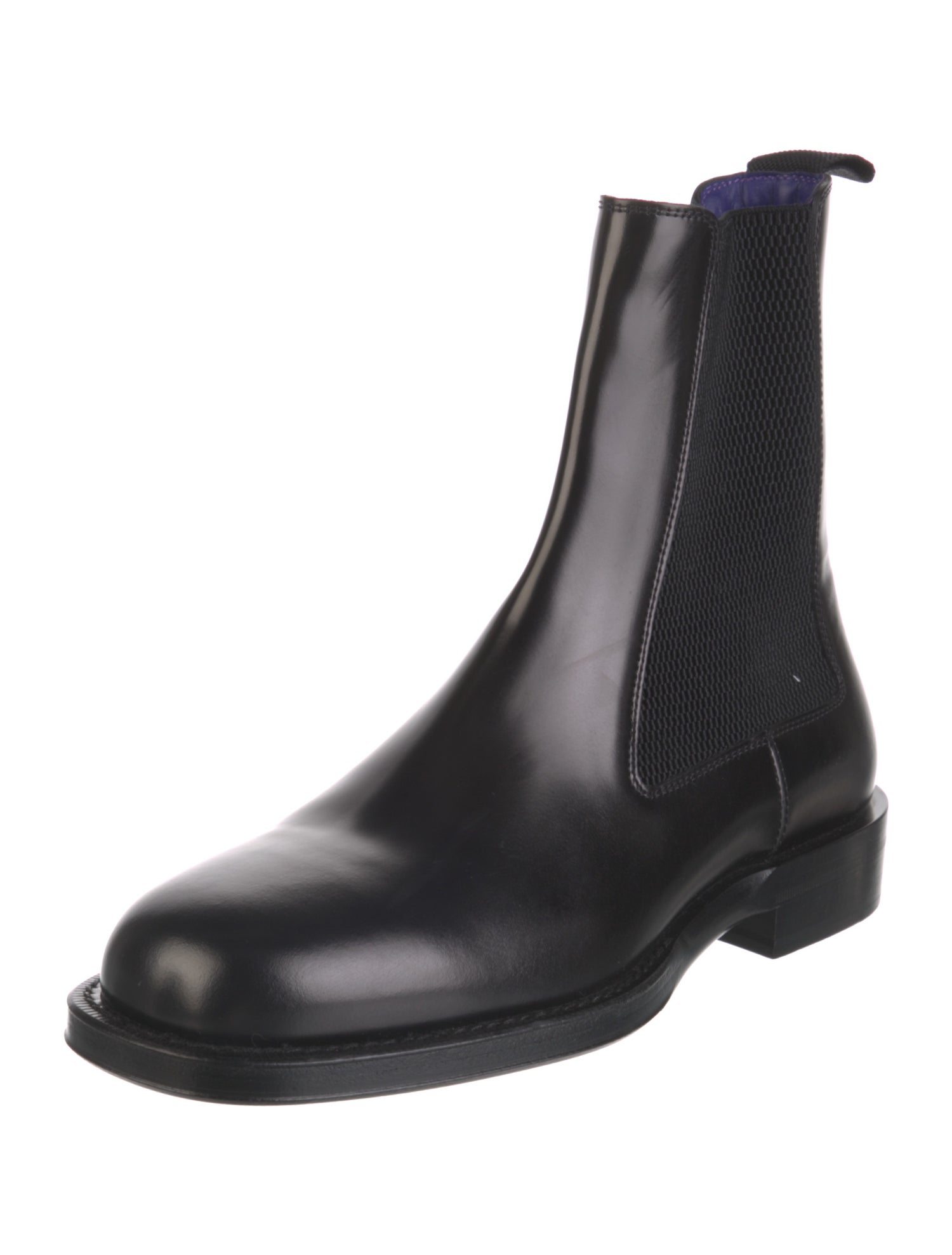 Burberry Leather Chelsea Boots