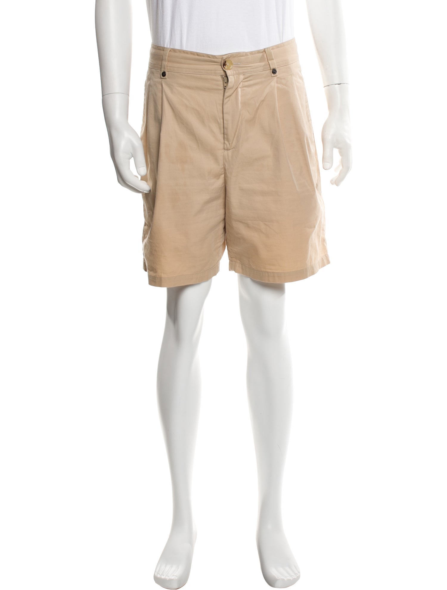 Burberry Flat Front Shorts