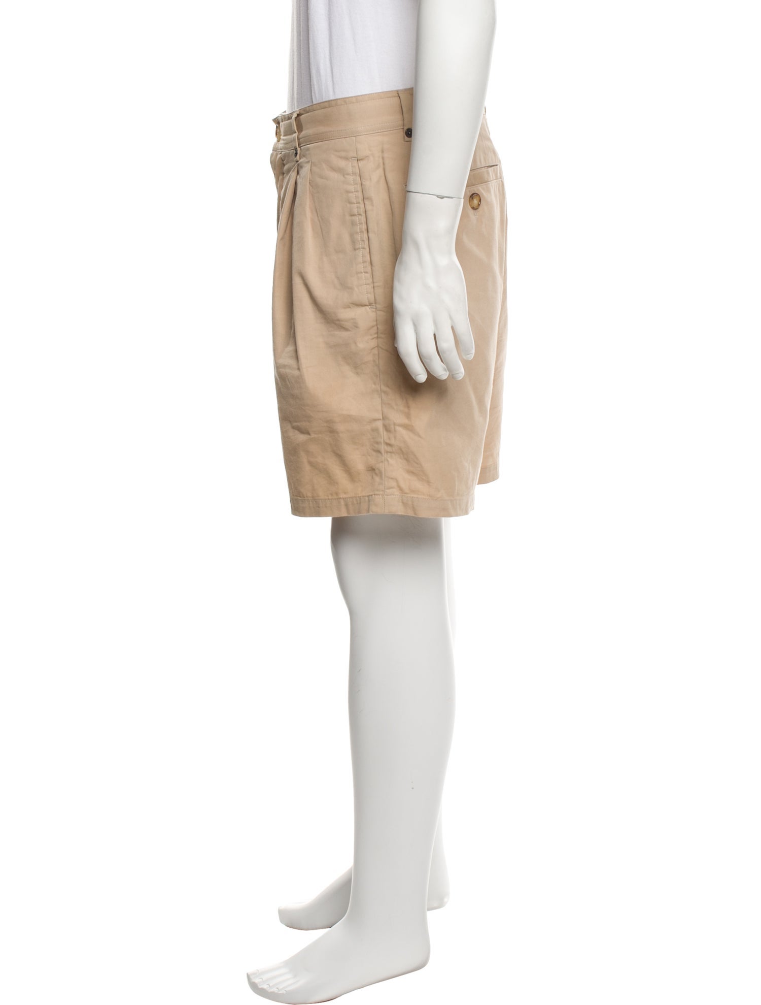 Burberry Flat Front Shorts