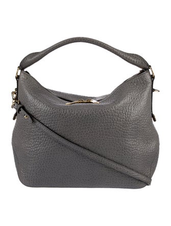 Burberry Leather Top Handle Bag