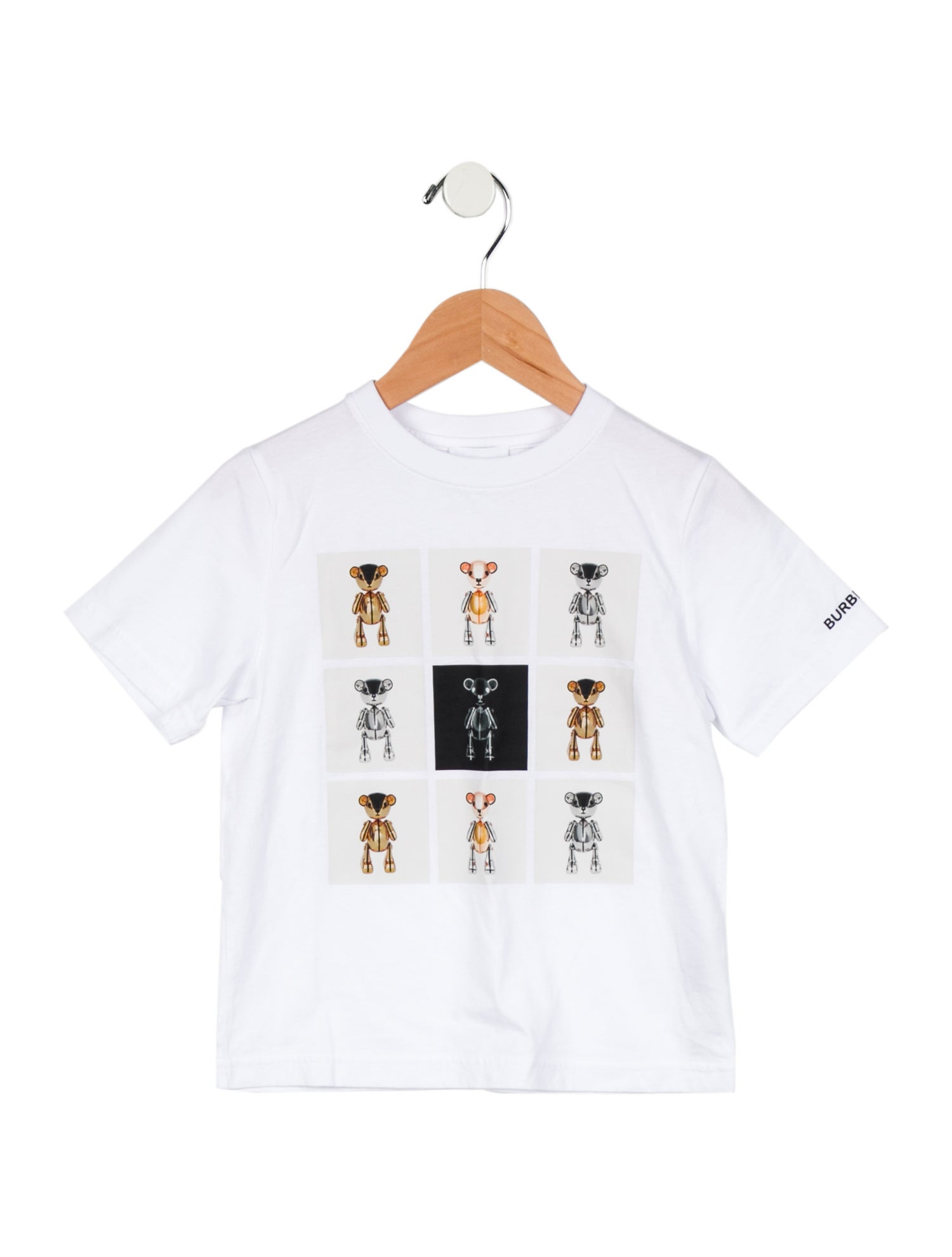 Burberry Kids' Graphic Print Short Sleeve T-Shirt