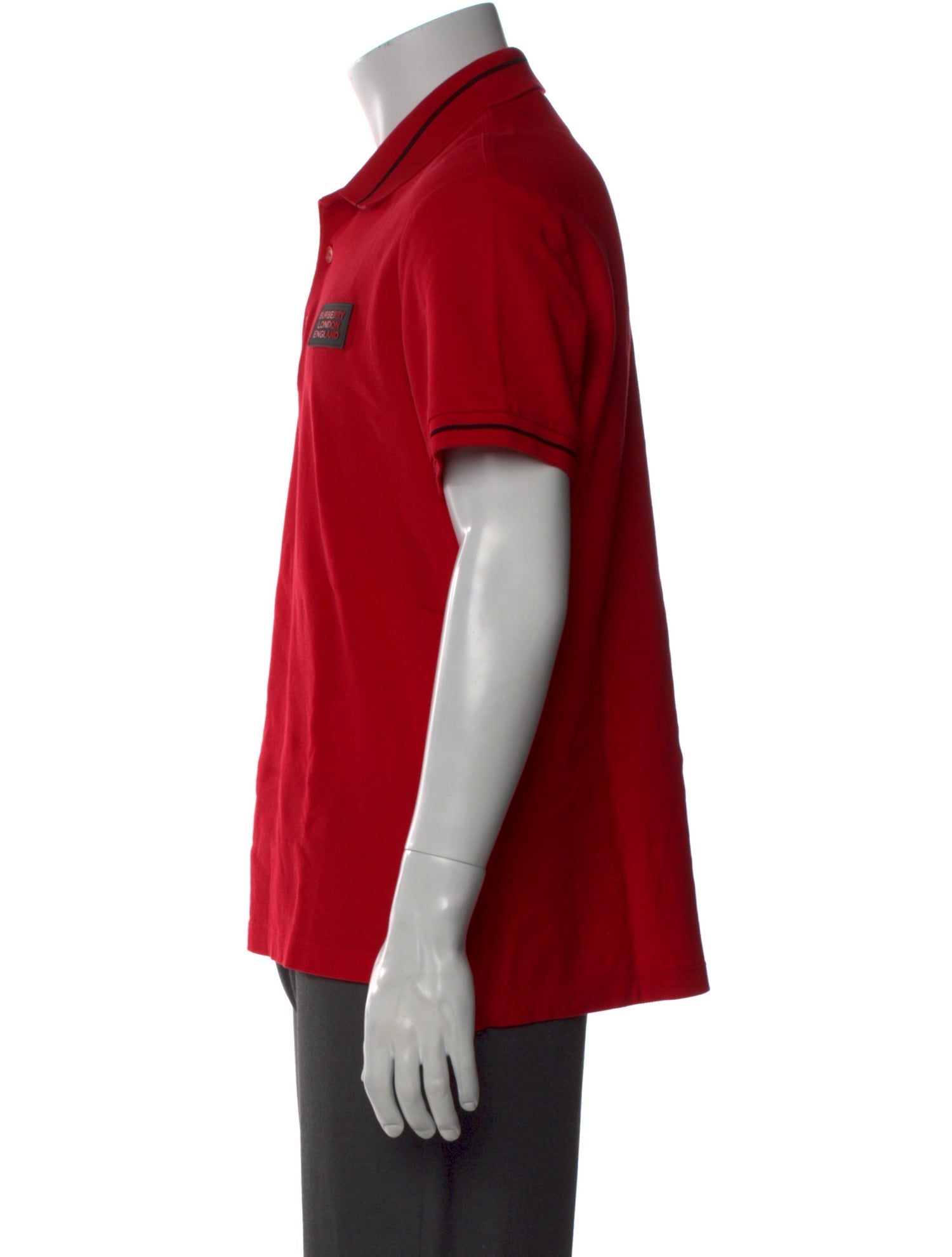 Burberry TB Monogram Collar Polo Shirt w/ Tags