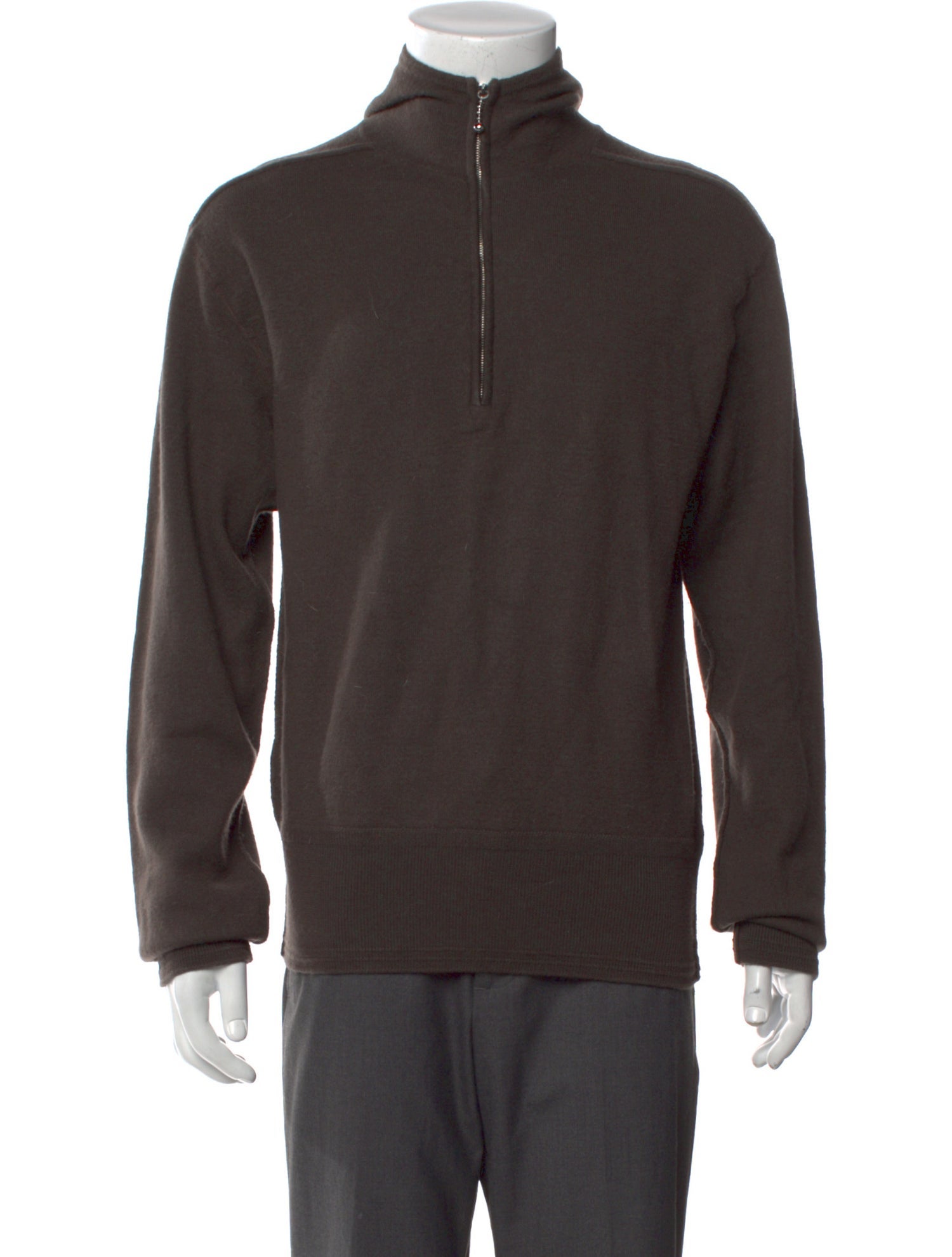 Burberry Wool Mock Neck Pullover