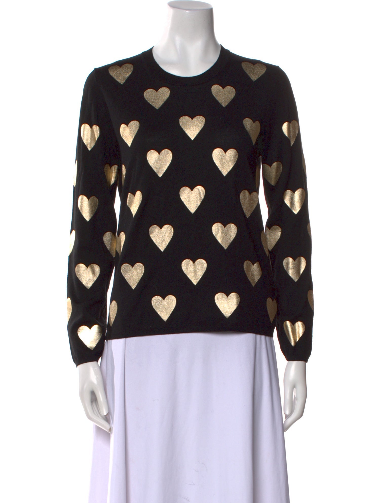 Burberry Merino Wool Printed Sweater