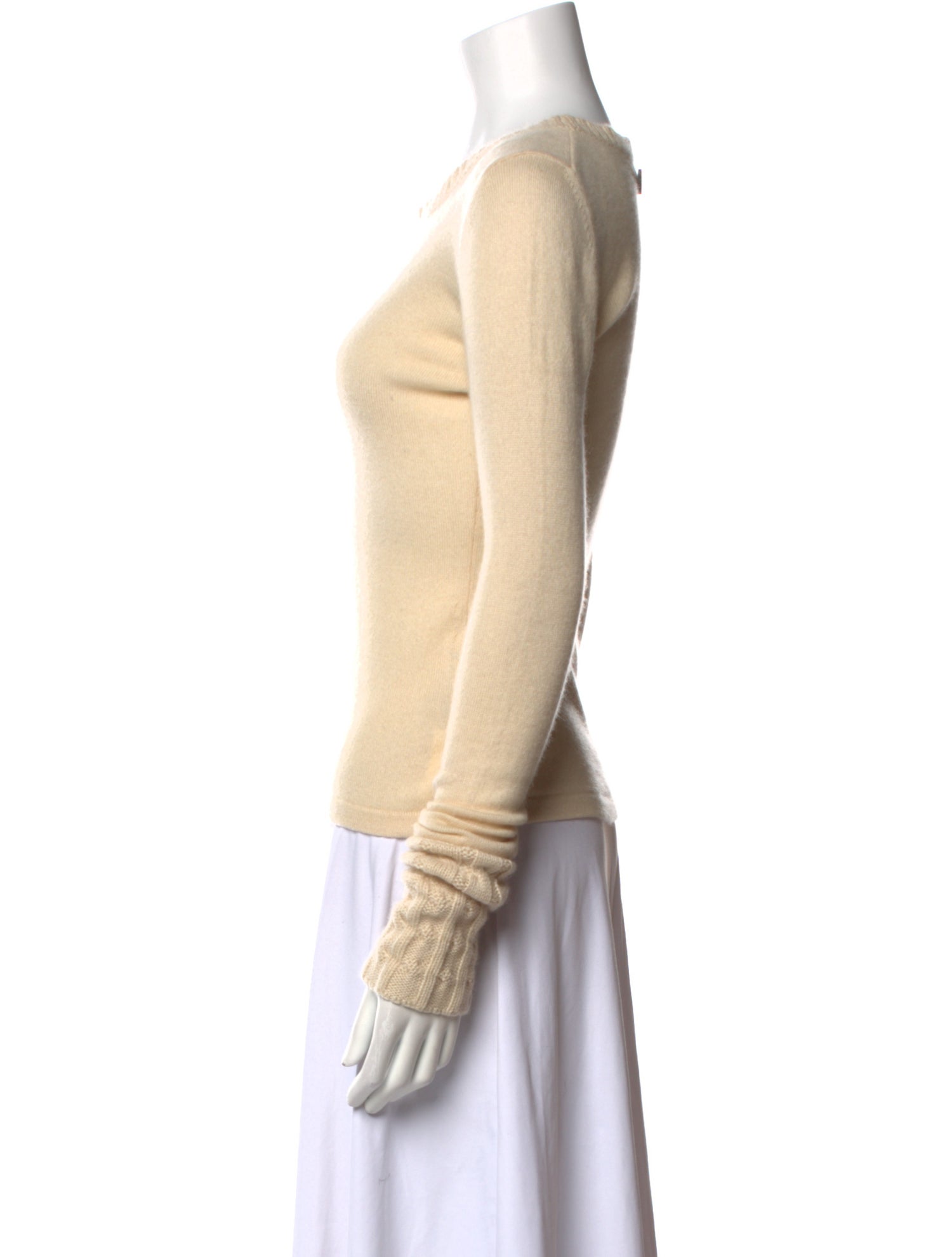 Burberry Cashmere Crew Neck Sweater