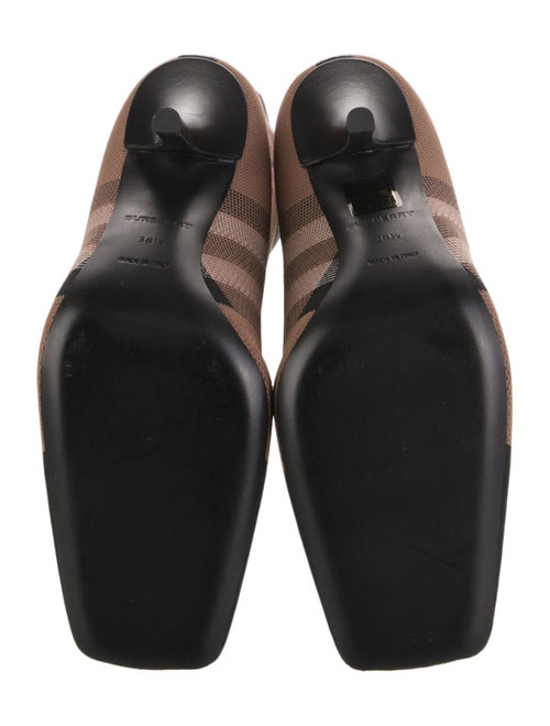 Burberry House Check Pattern Sock Boots