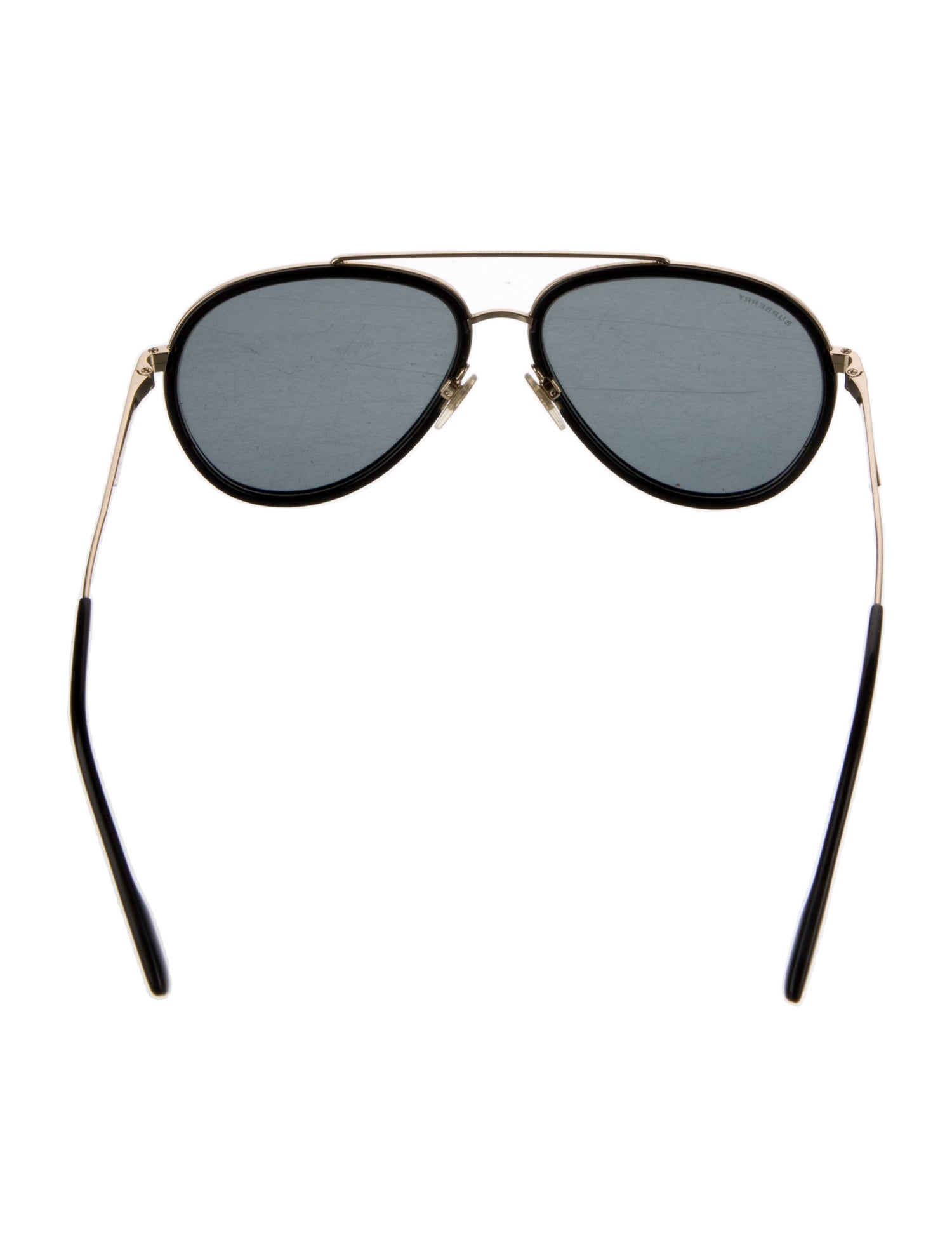 Burberry Aviator Mirrored Sunglasses