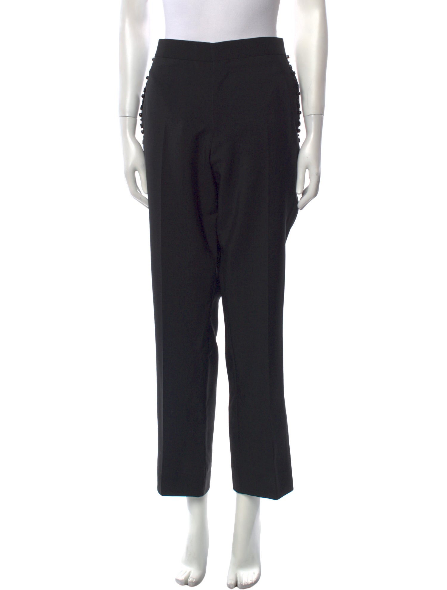 Burberry Mohair Straight Leg Pants w/ Tags