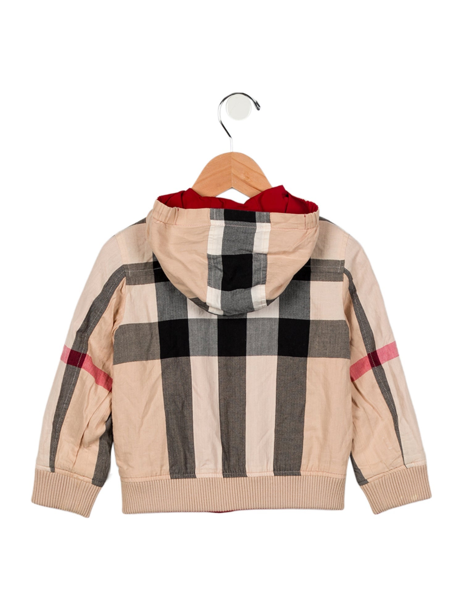 Burberry Toddler Boys' Reversible Hooded Jacket