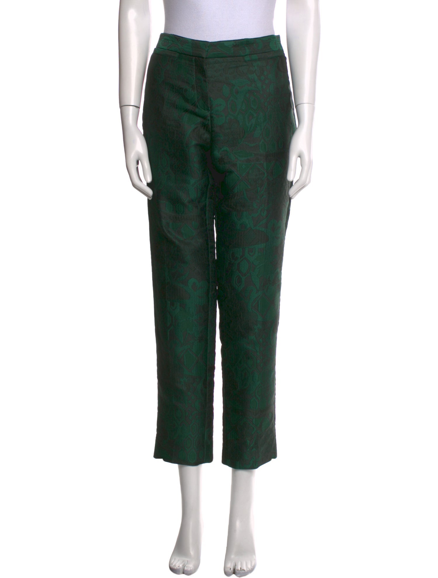 Burberry Printed Straight Leg Pants