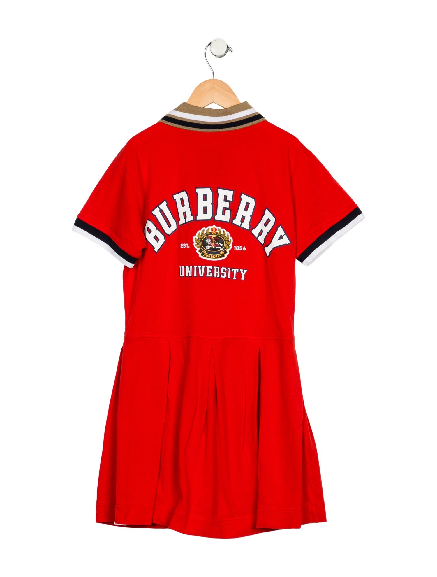 Burberry Burberry Girls' Collared Short Sleeve Dress