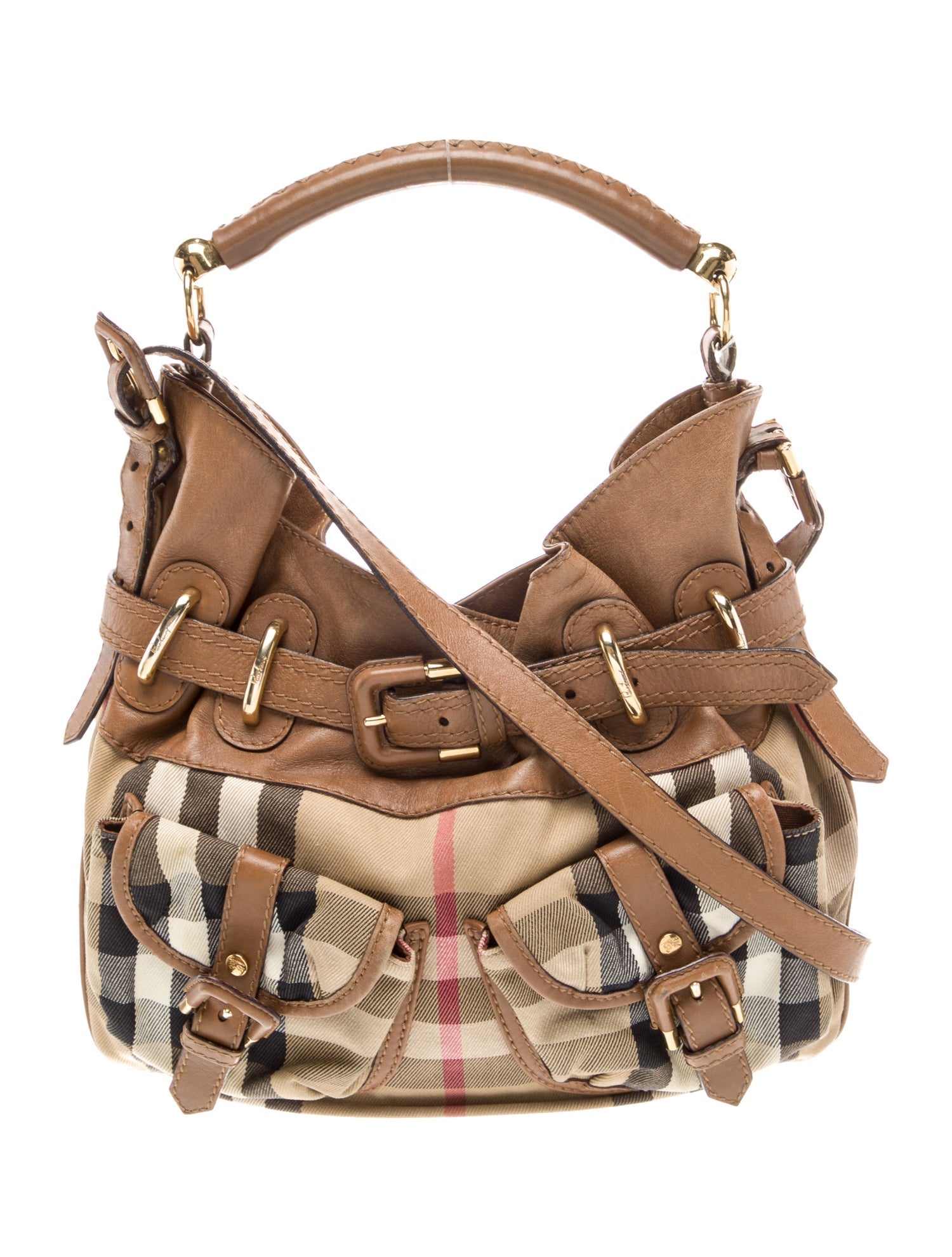 Burberry House Check Top Handle Bag