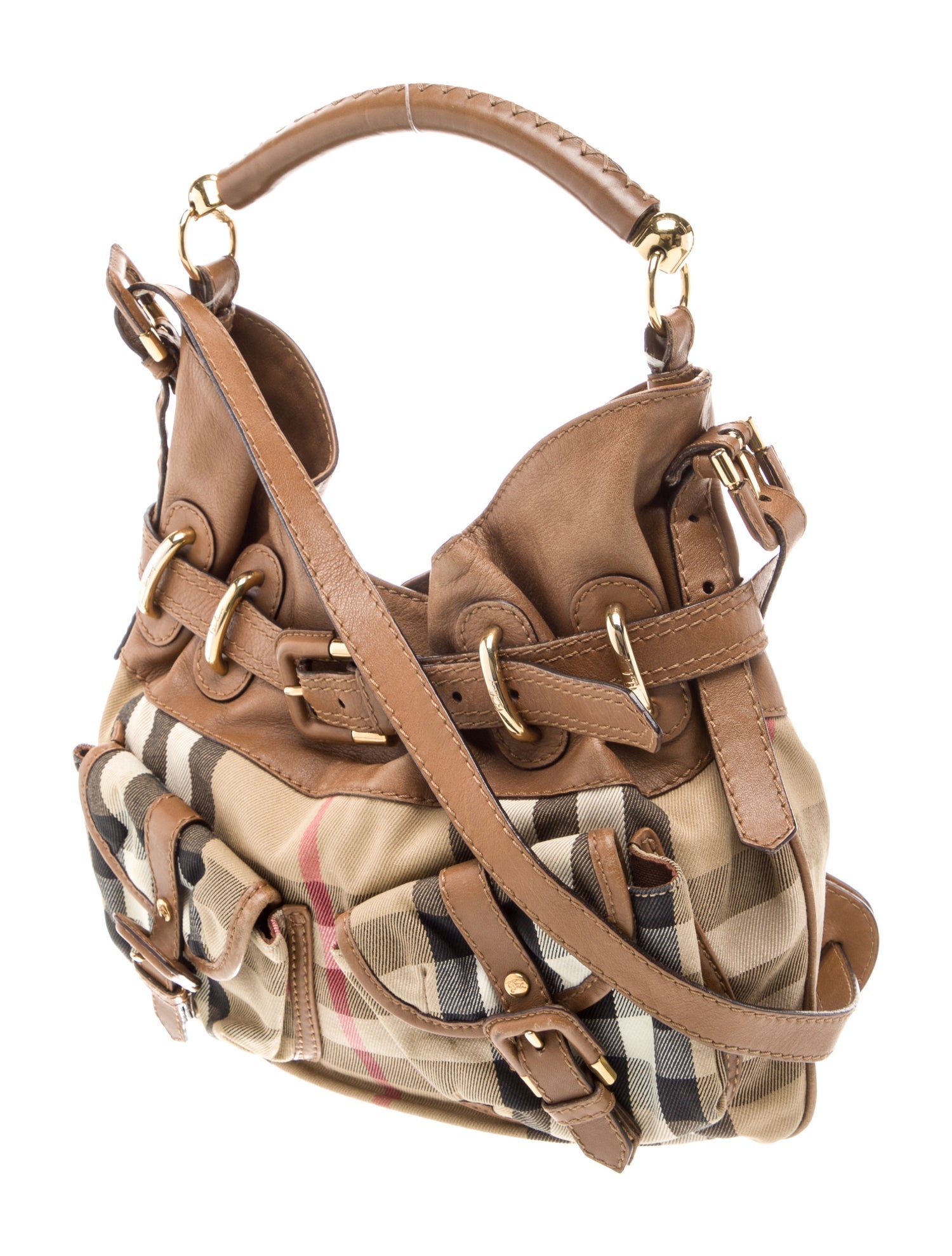 Burberry House Check Top Handle Bag