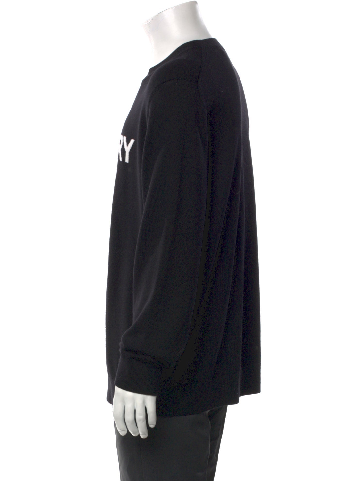 Burberry Wool Graphic Print Sweatshirt