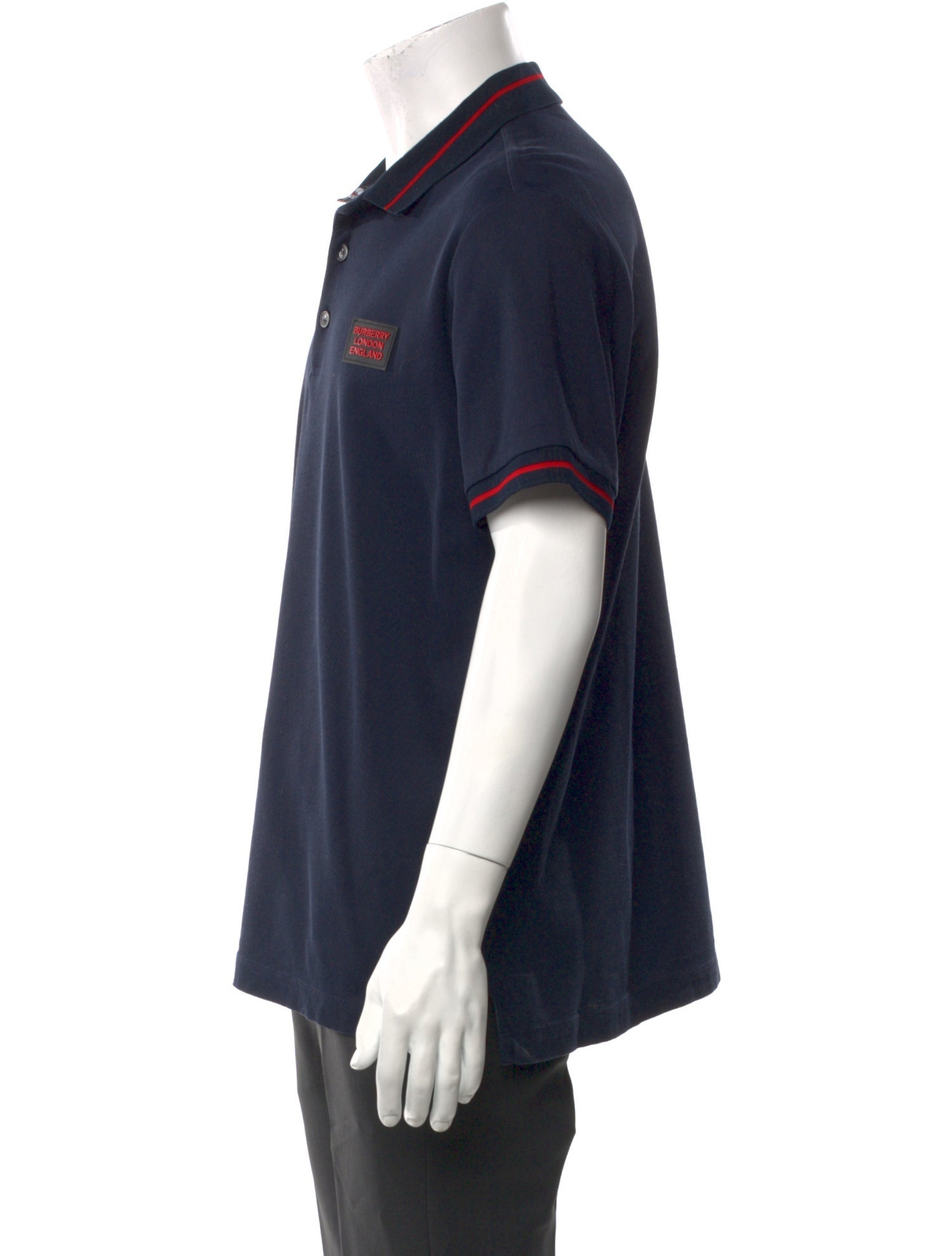 Burberry Collar Short Sleeve Polo Shirt