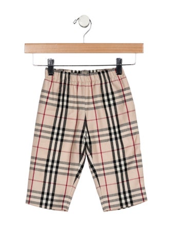 Burberry Check Print Pants