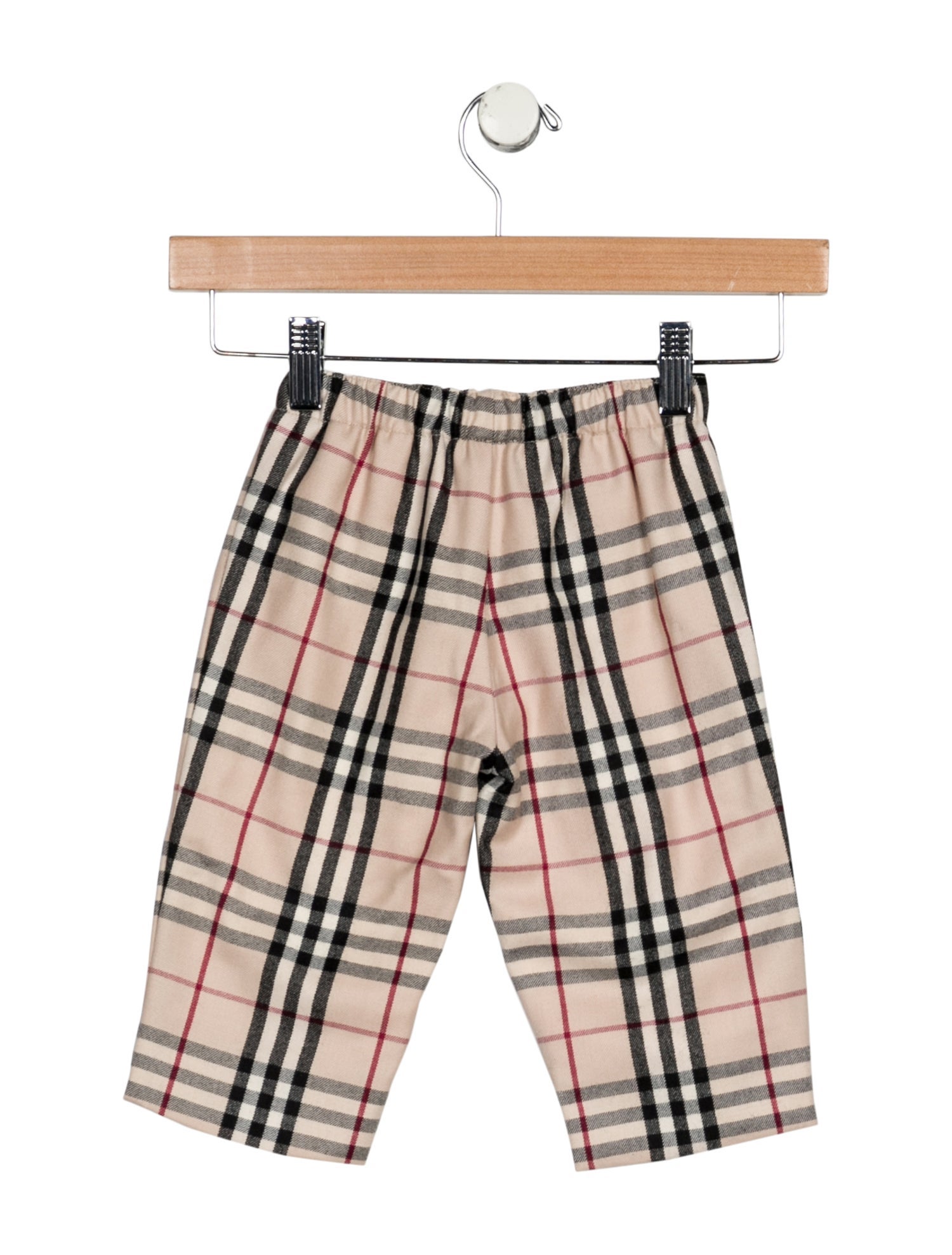 Burberry Check Print Pants