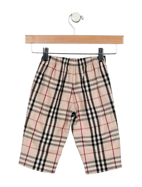 Burberry Check Print Pants