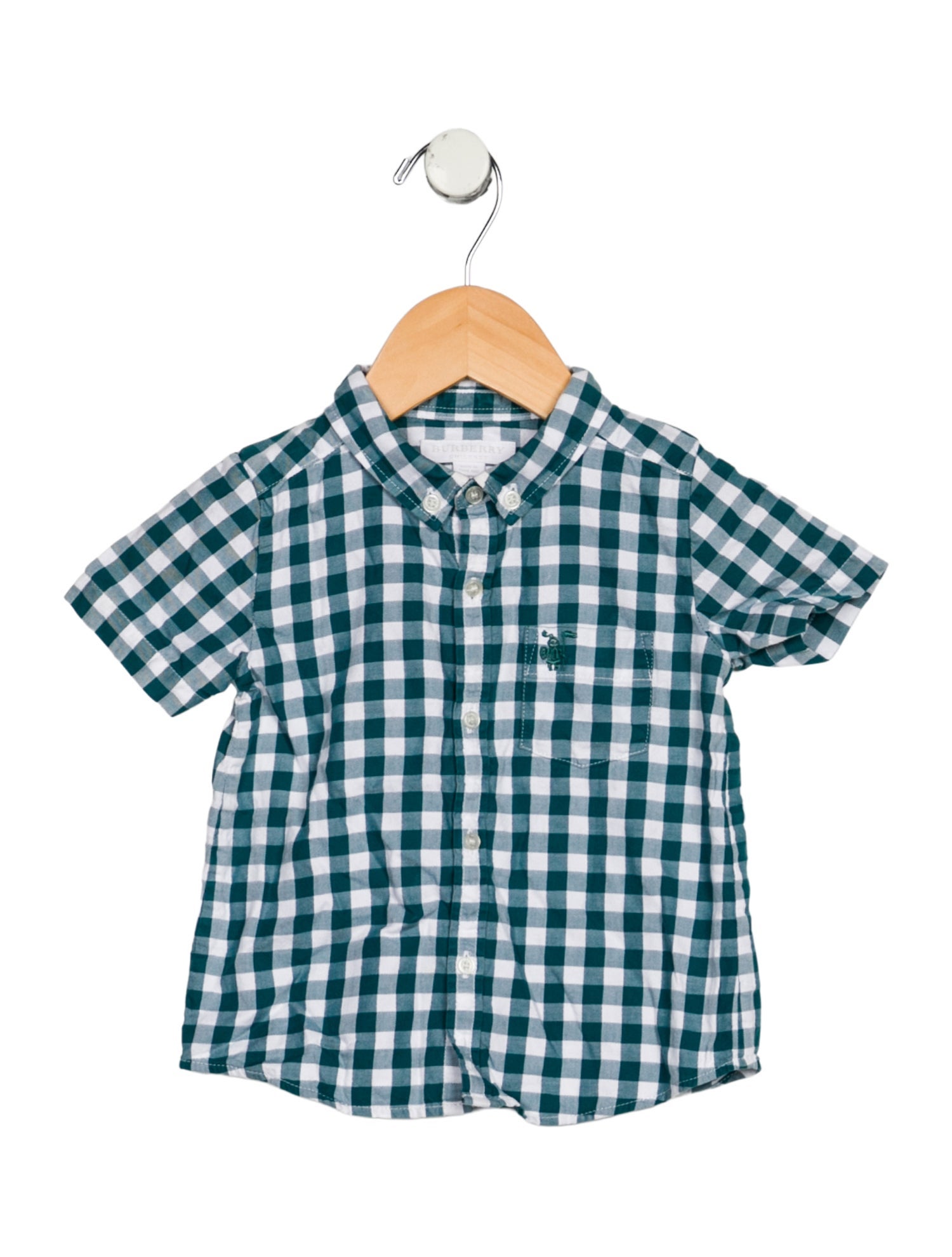 Burberry Short Sleeve Button Up