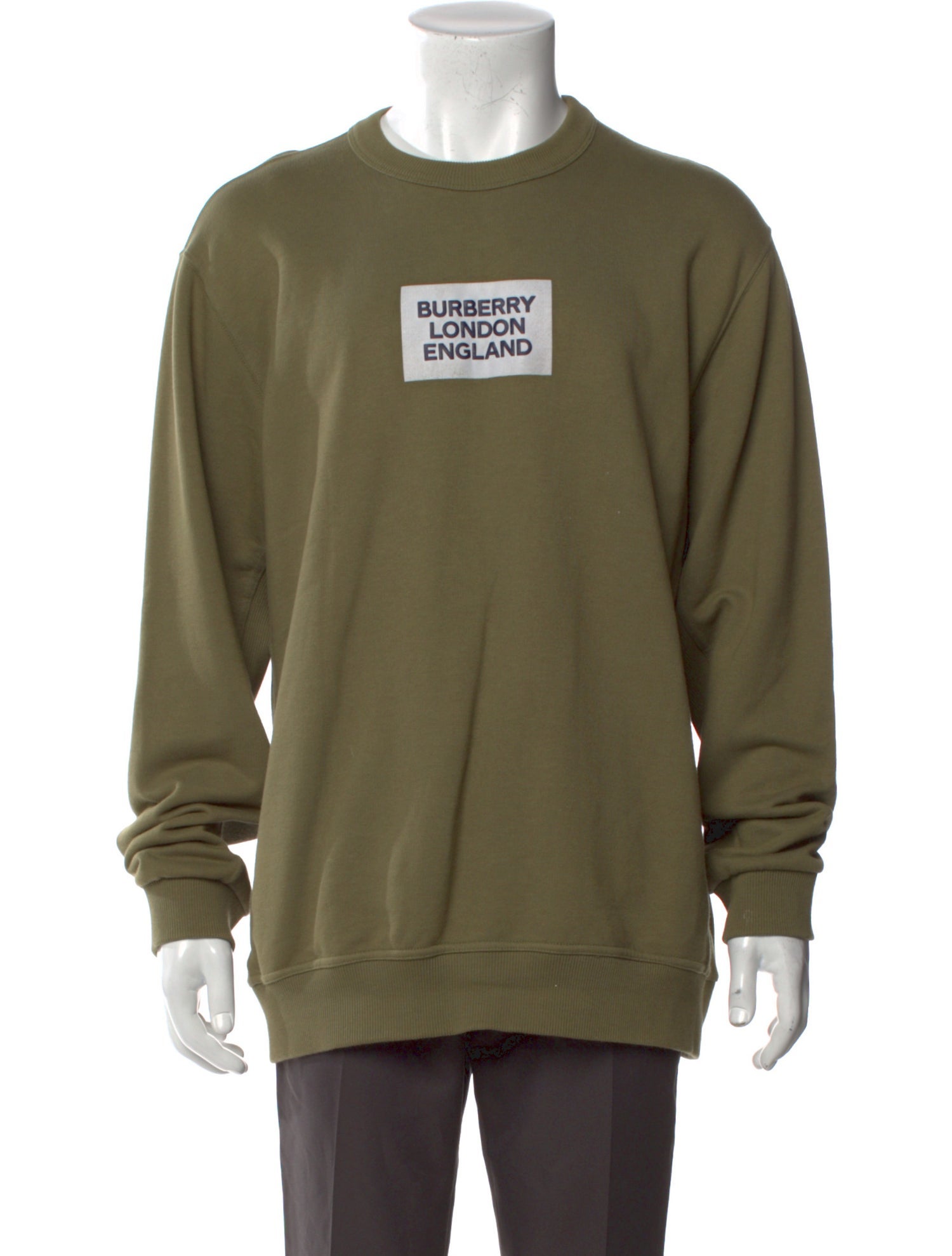 Burberry Graphic Print Crew Neck Sweatshirt