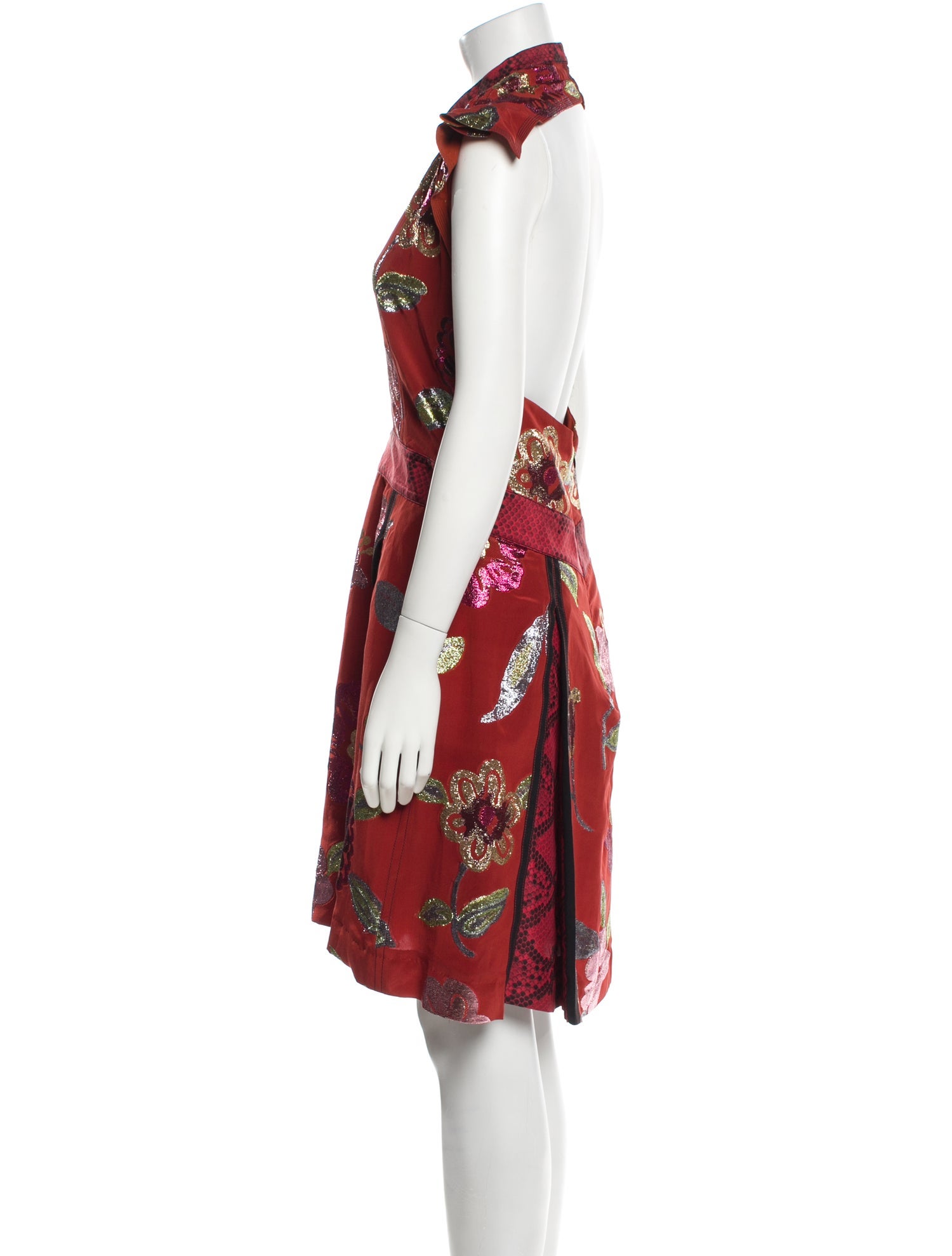 Burberry Silk Long Dress