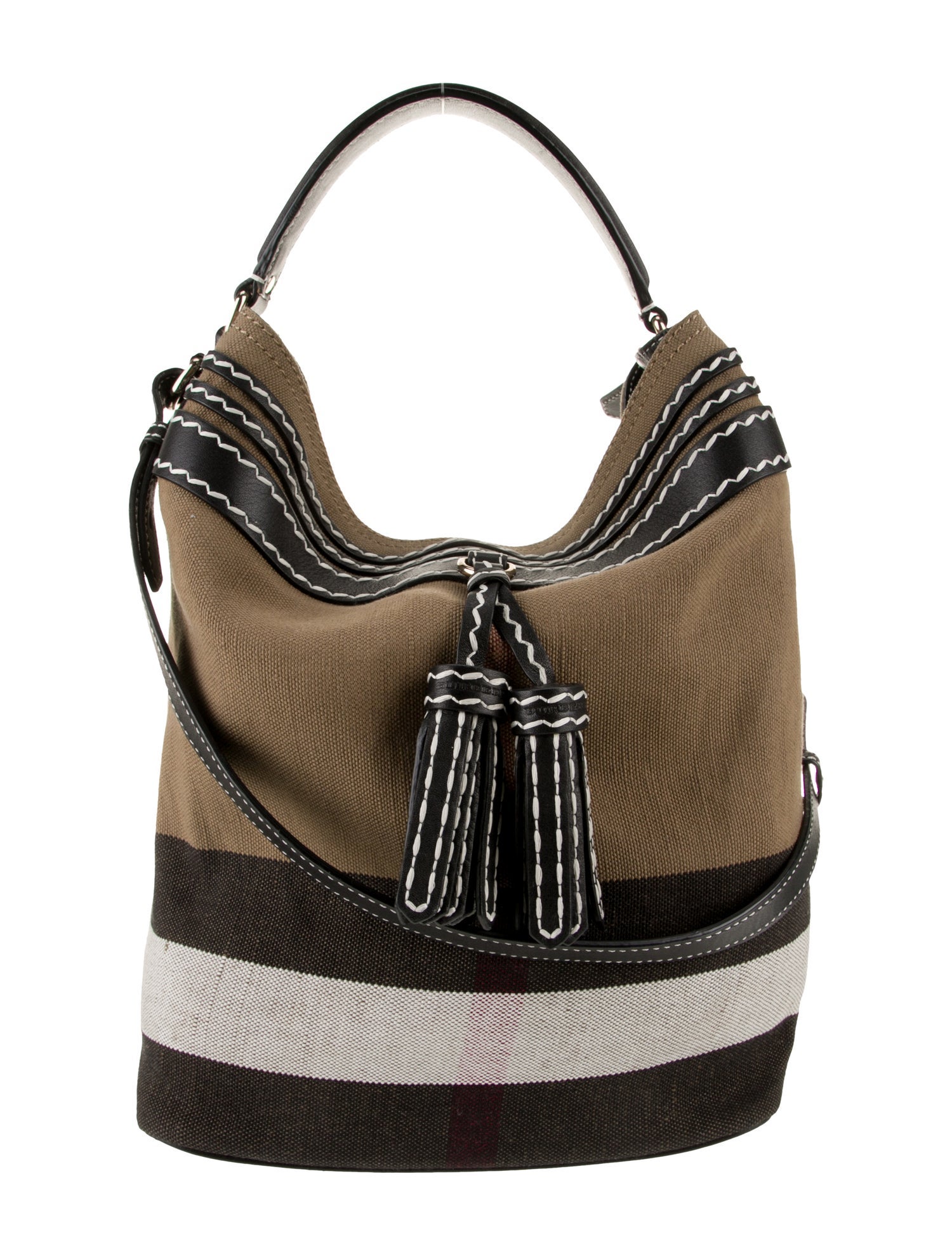 Burberry Super Nova Check Shoulder Bag