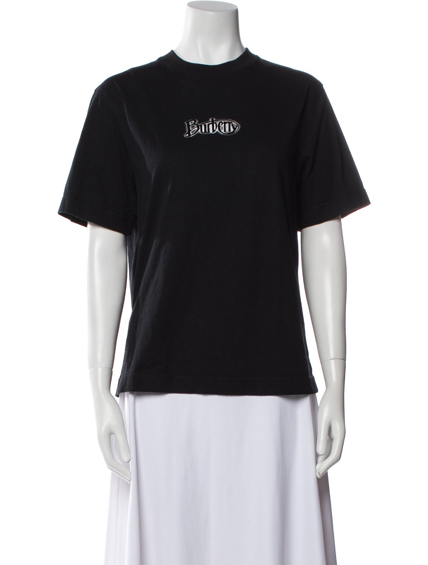 Burberry Graphic Print Crew Neck T-Shirt