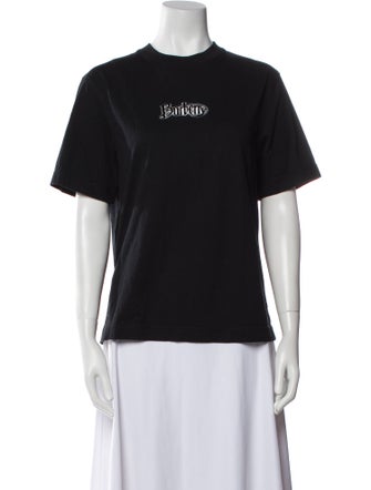 Burberry Graphic Print Crew Neck T-Shirt
