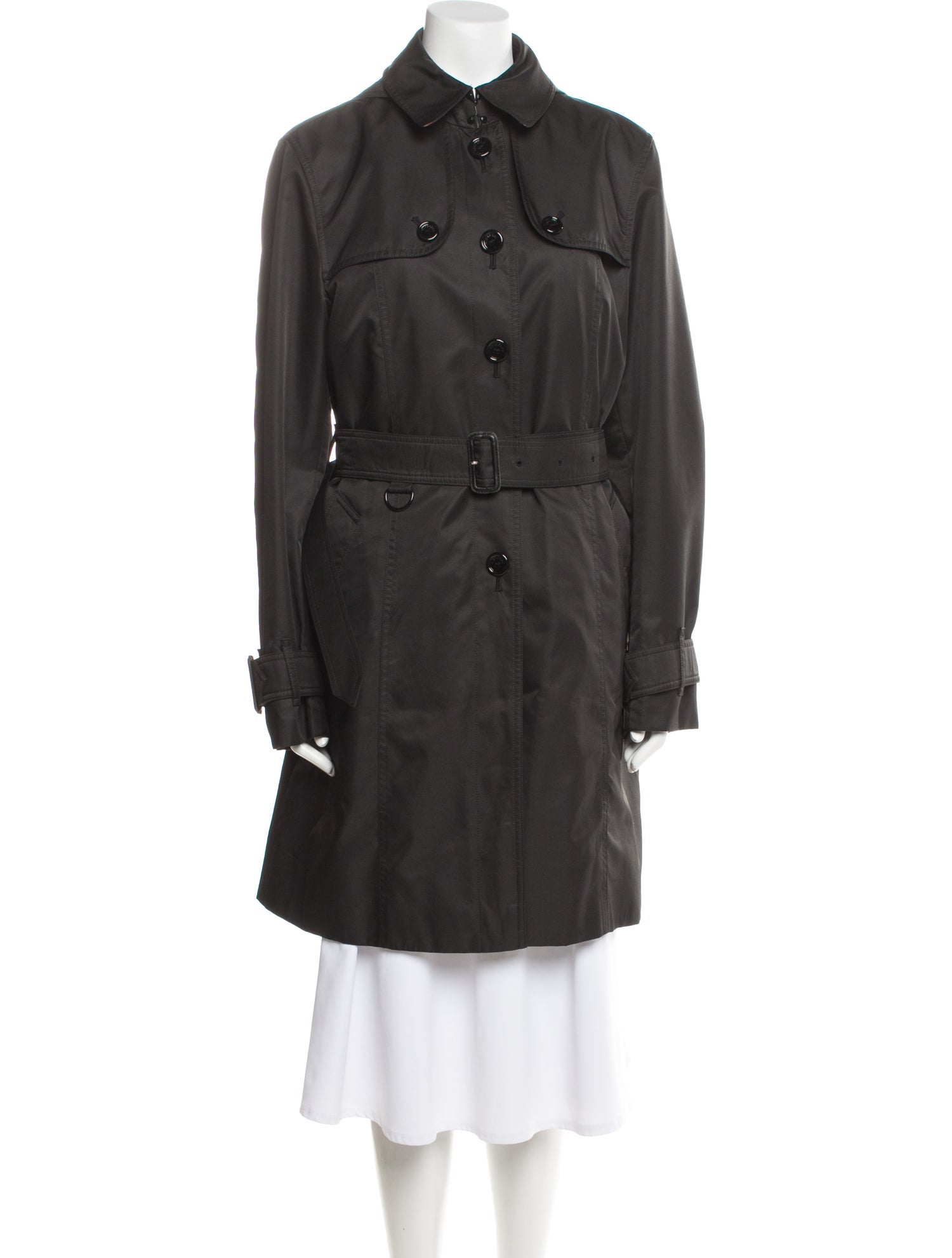 Burberry London Wool Trench Coat